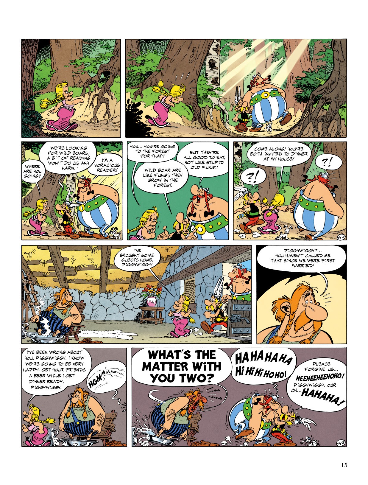 Read online Asterix comic -  Issue #19 - 16