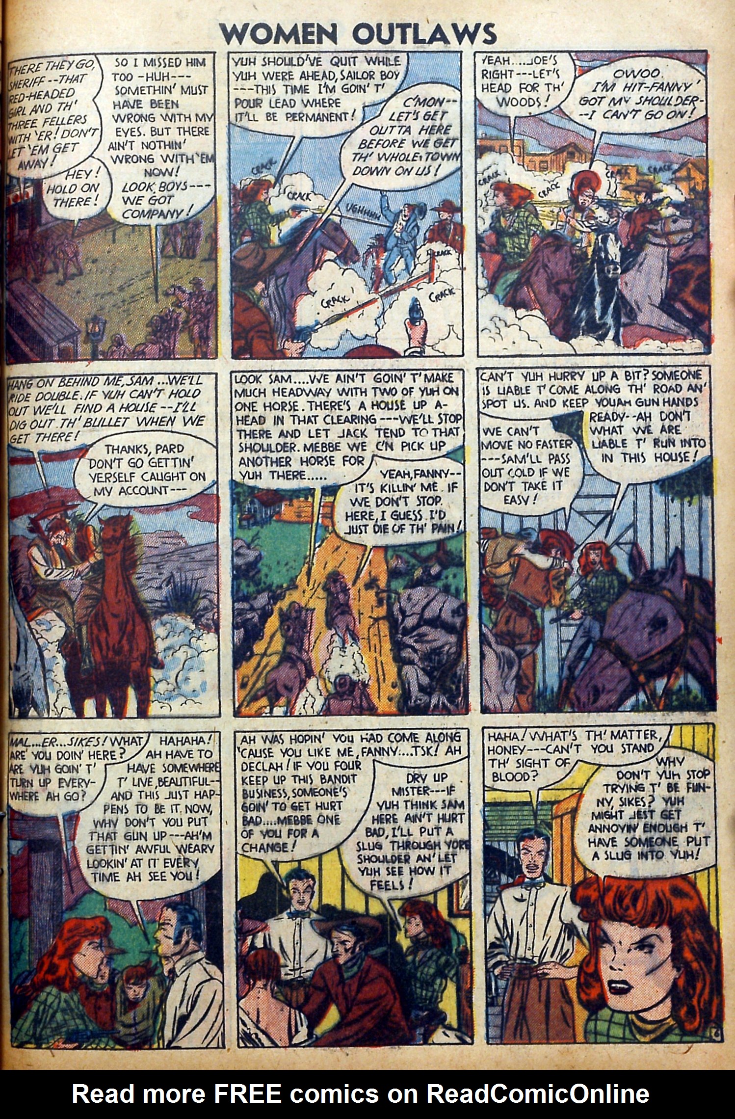 Read online Women Outlaws comic -  Issue #5 - 6