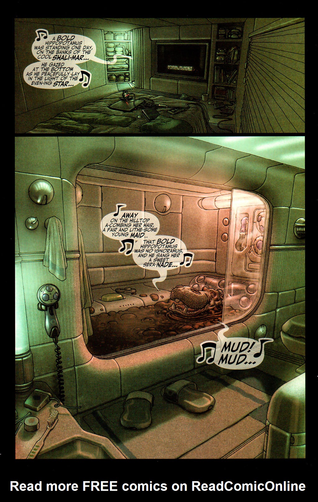 Read online Hip Flask comic -  Issue # Issue Elephantmen - 25
