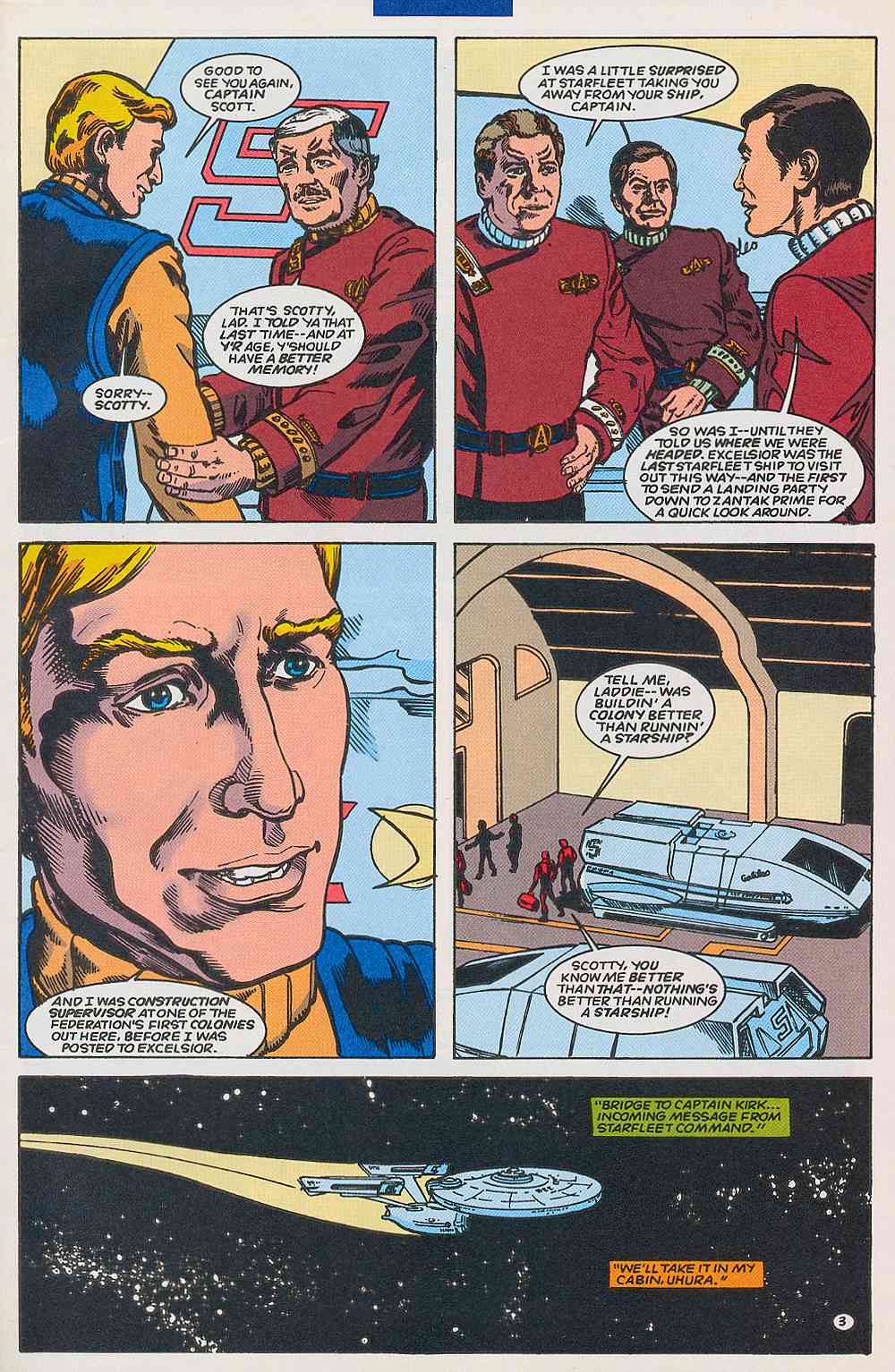 Read online Star Trek (1989) comic -  Issue #69 - 4