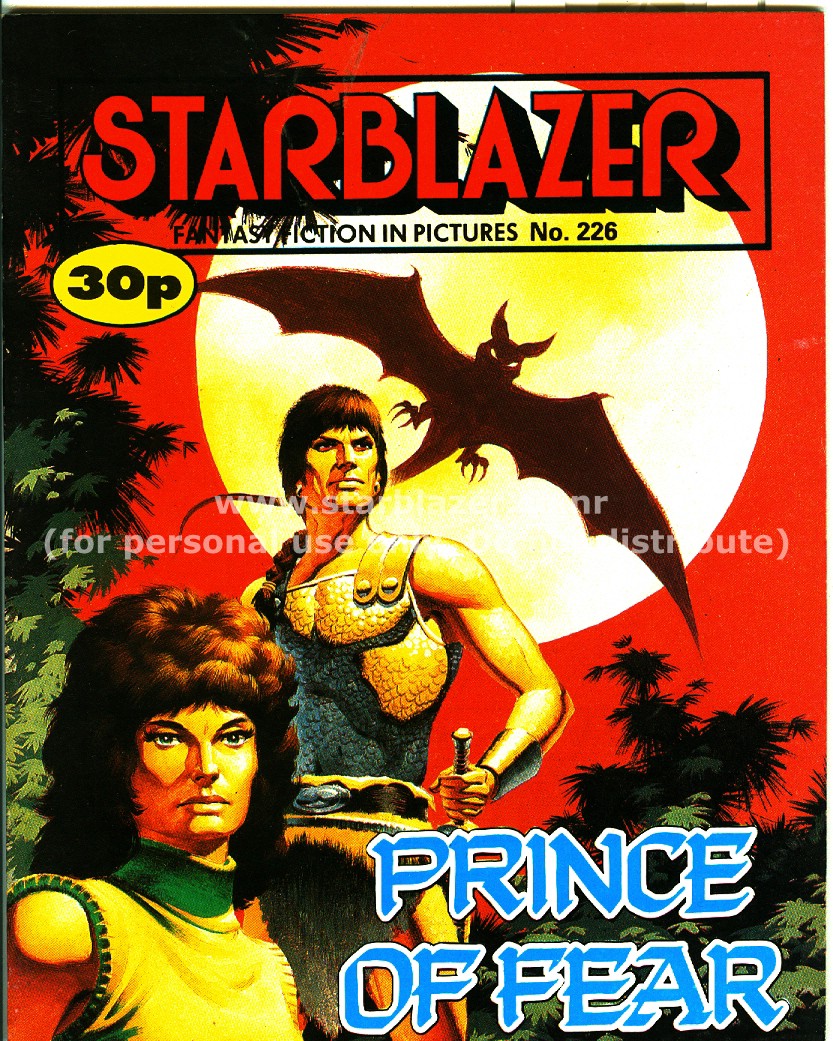 Read online Starblazer comic -  Issue #226 - 2