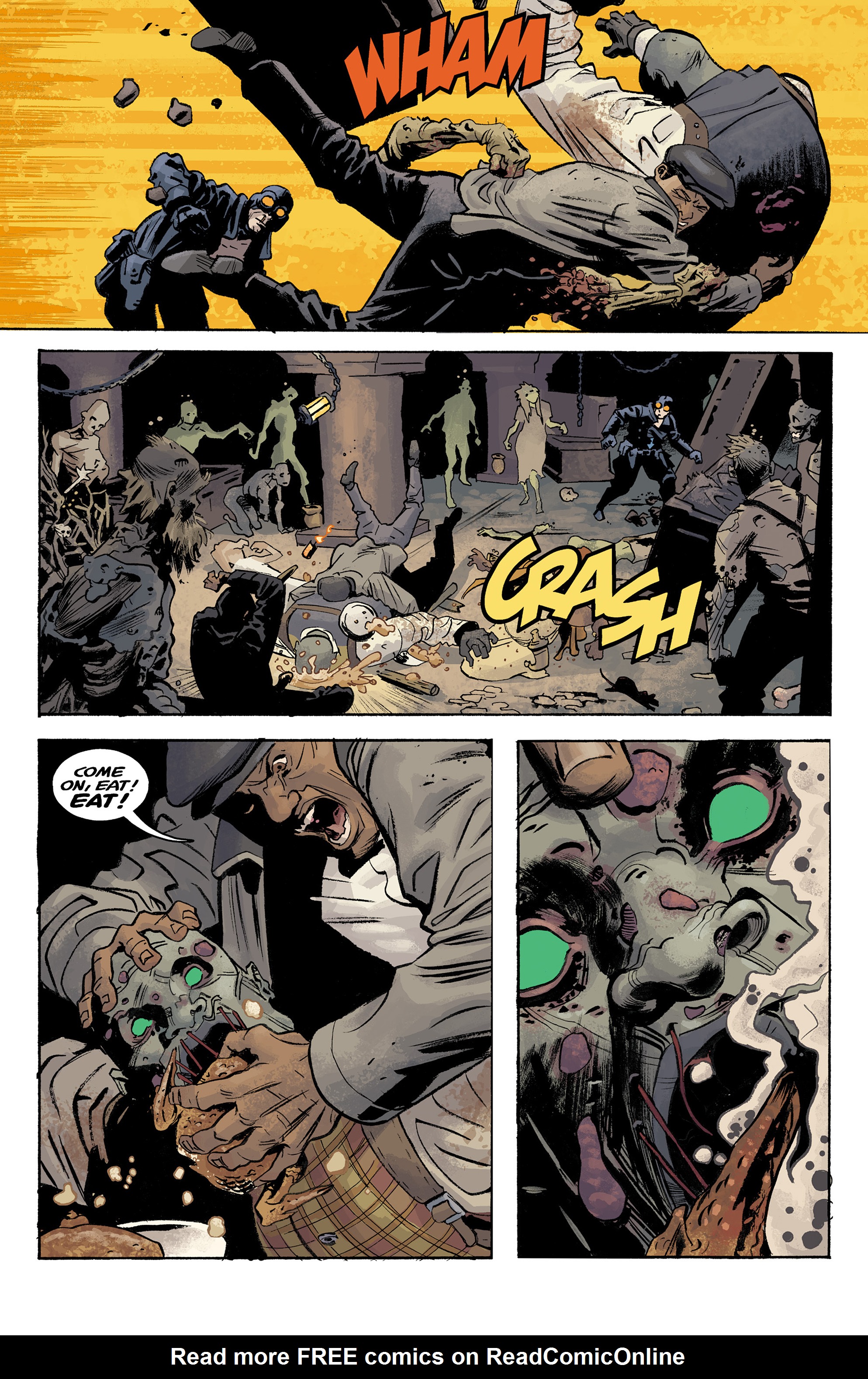 Read online Lobster Johnson: Garden of Bones comic -  Issue # Full - 21