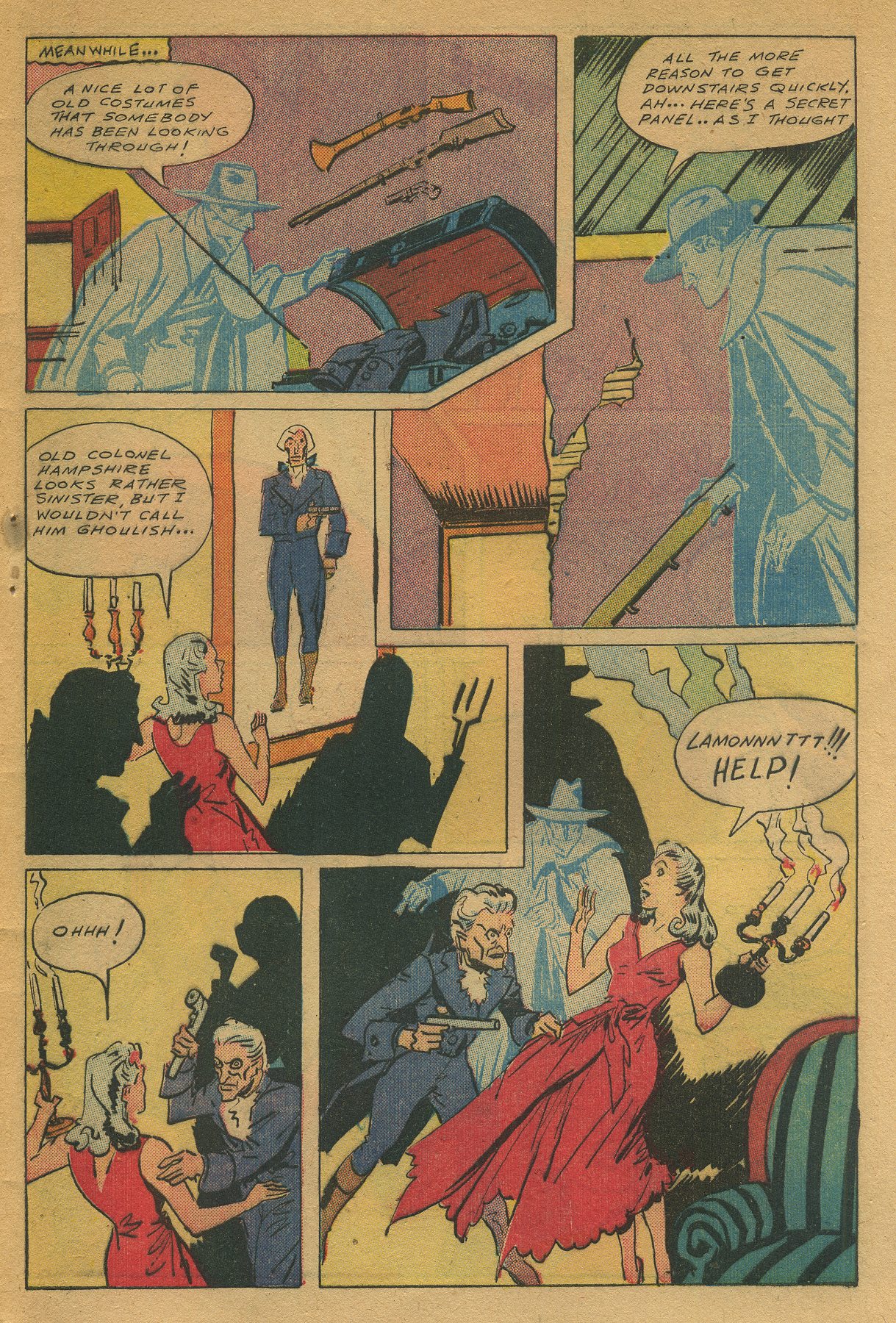Read online Shadow Comics comic -  Issue #49 - 47