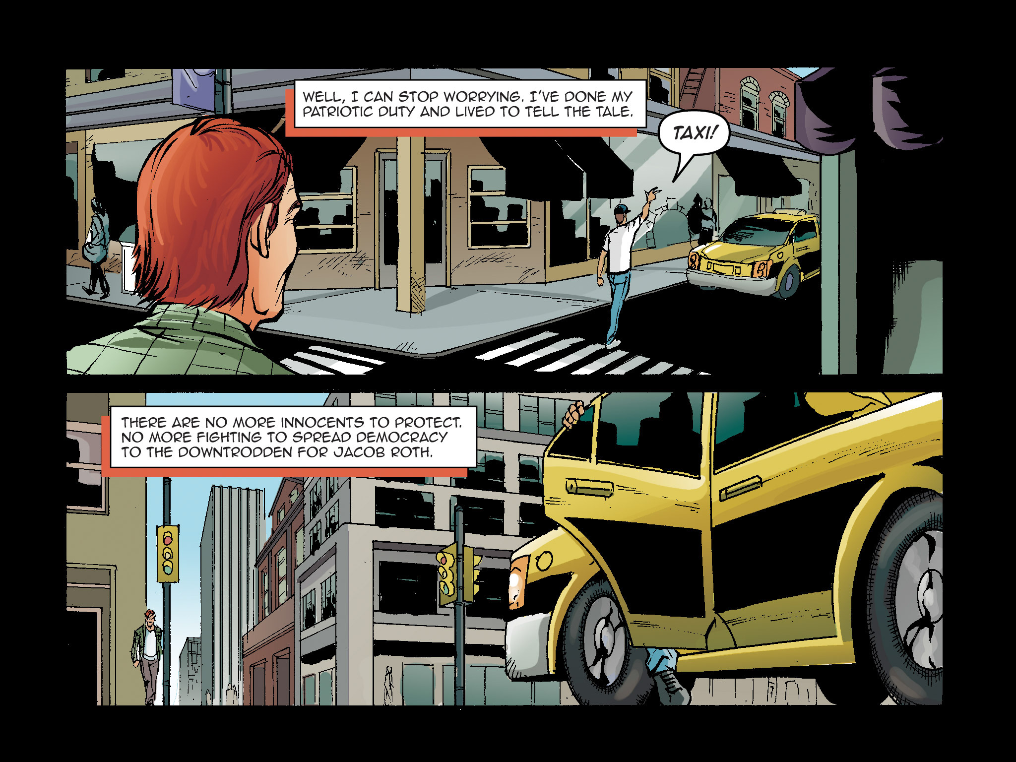 Read online The F1rst Hero comic -  Issue #2 - 35