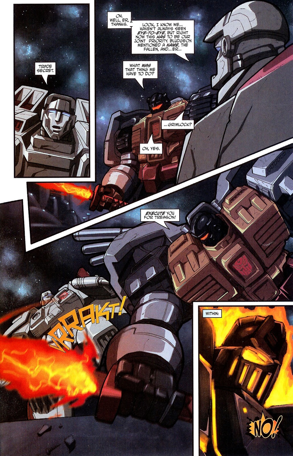 Transformers War Within: The Dark Ages issue 4 - Page 17