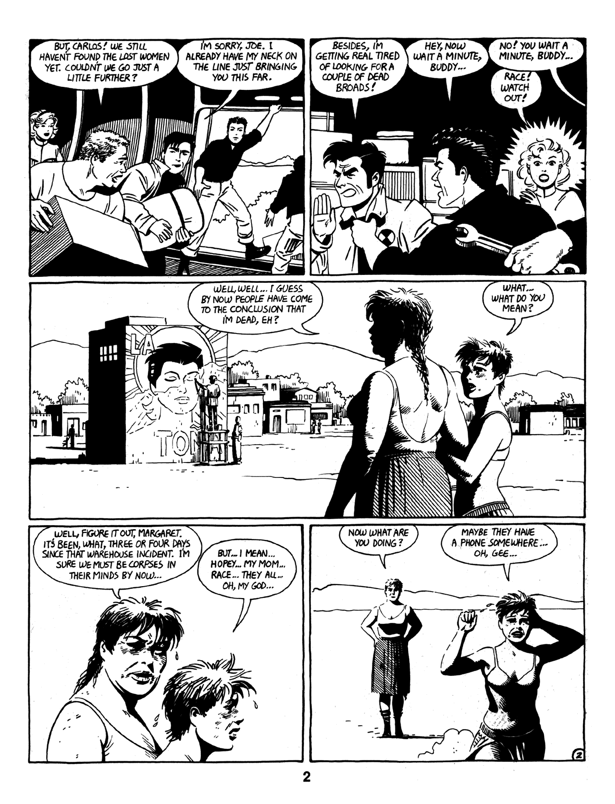 Read online Love and Rockets (1982) comic -  Issue #11 - 4