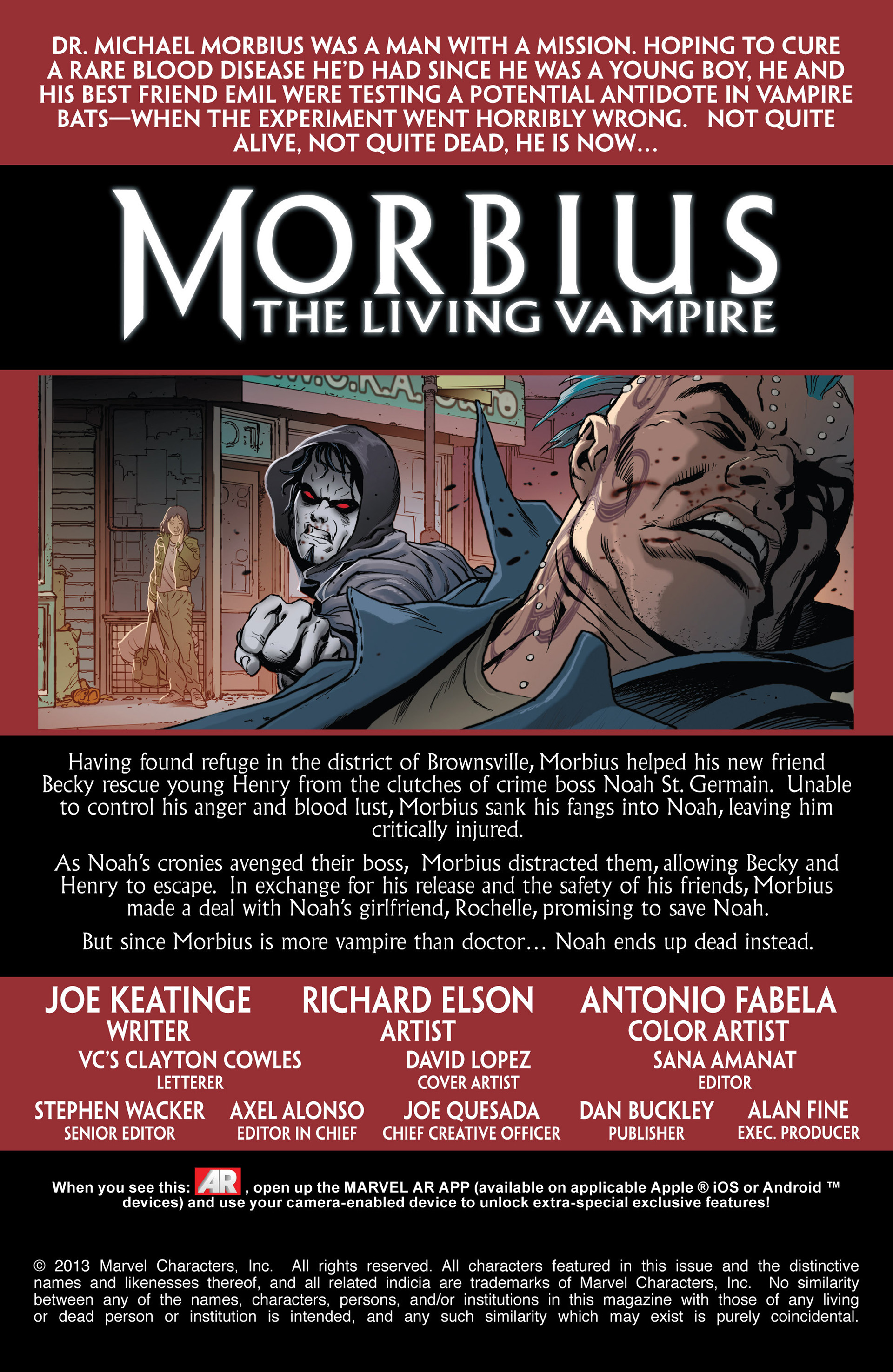 Read online Morbius: The Living Vampire comic -  Issue #4 - 2