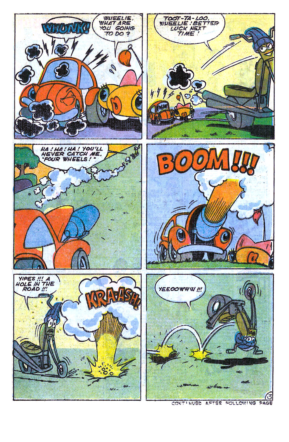 Read online Wheelie and the Chopper Bunch comic -  Issue #4 - 13