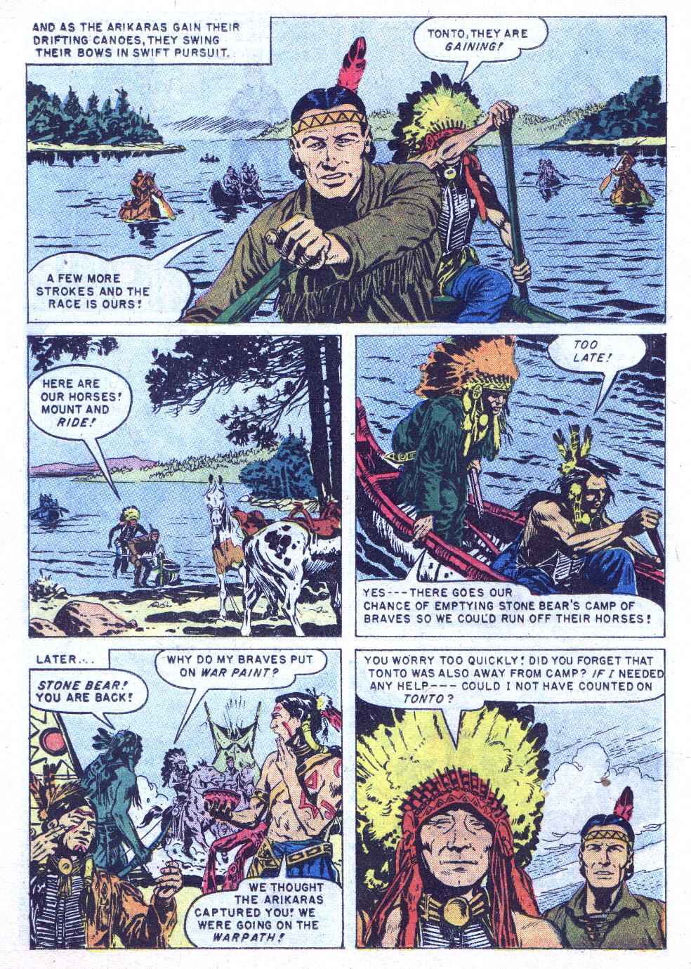 Read online Lone Ranger's Companion Tonto comic -  Issue #30 - 22