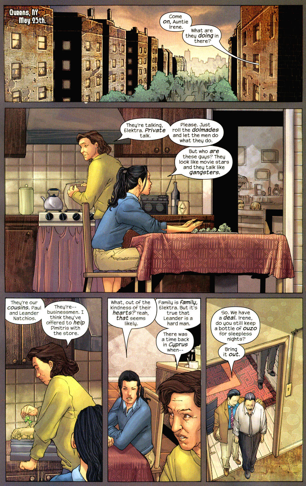 Read online Ultimate Elektra comic -  Issue #1 - 6
