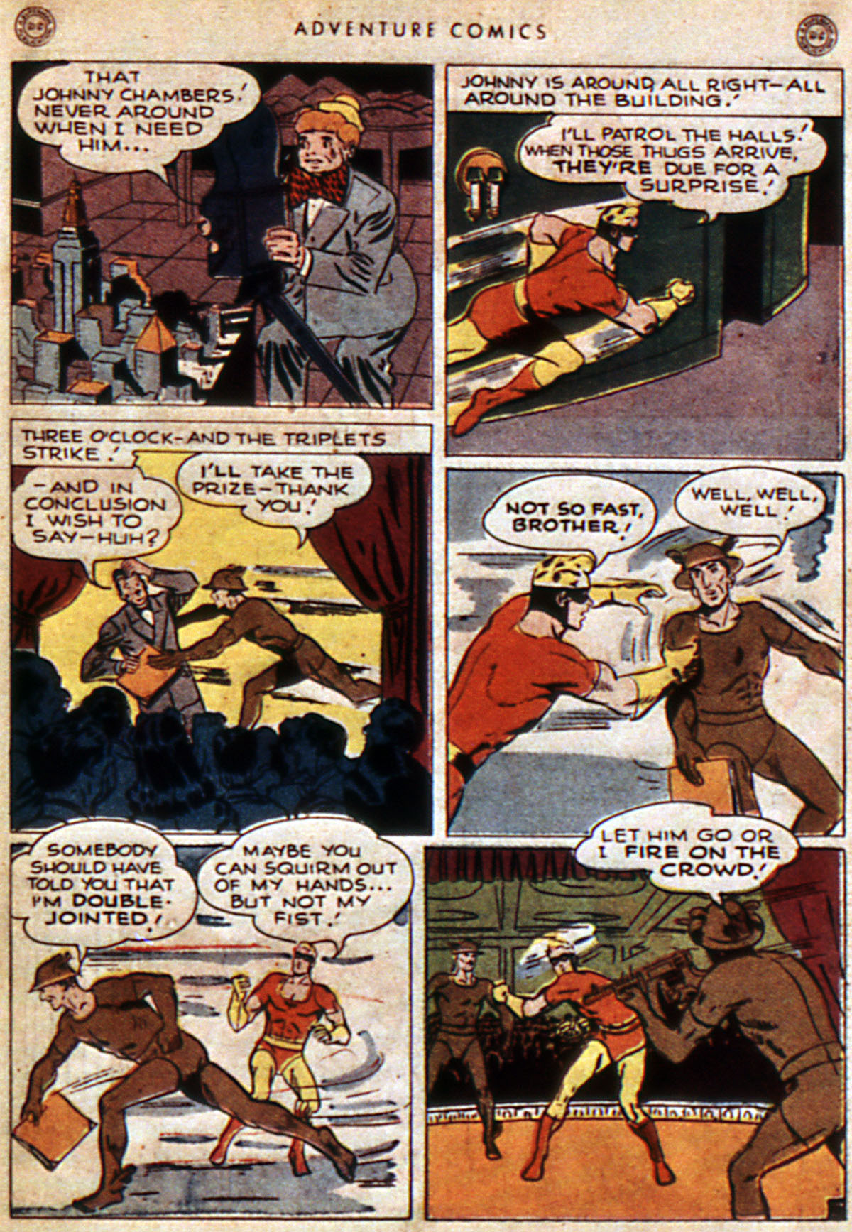 Read online Adventure Comics (1938) comic -  Issue #112 - 39
