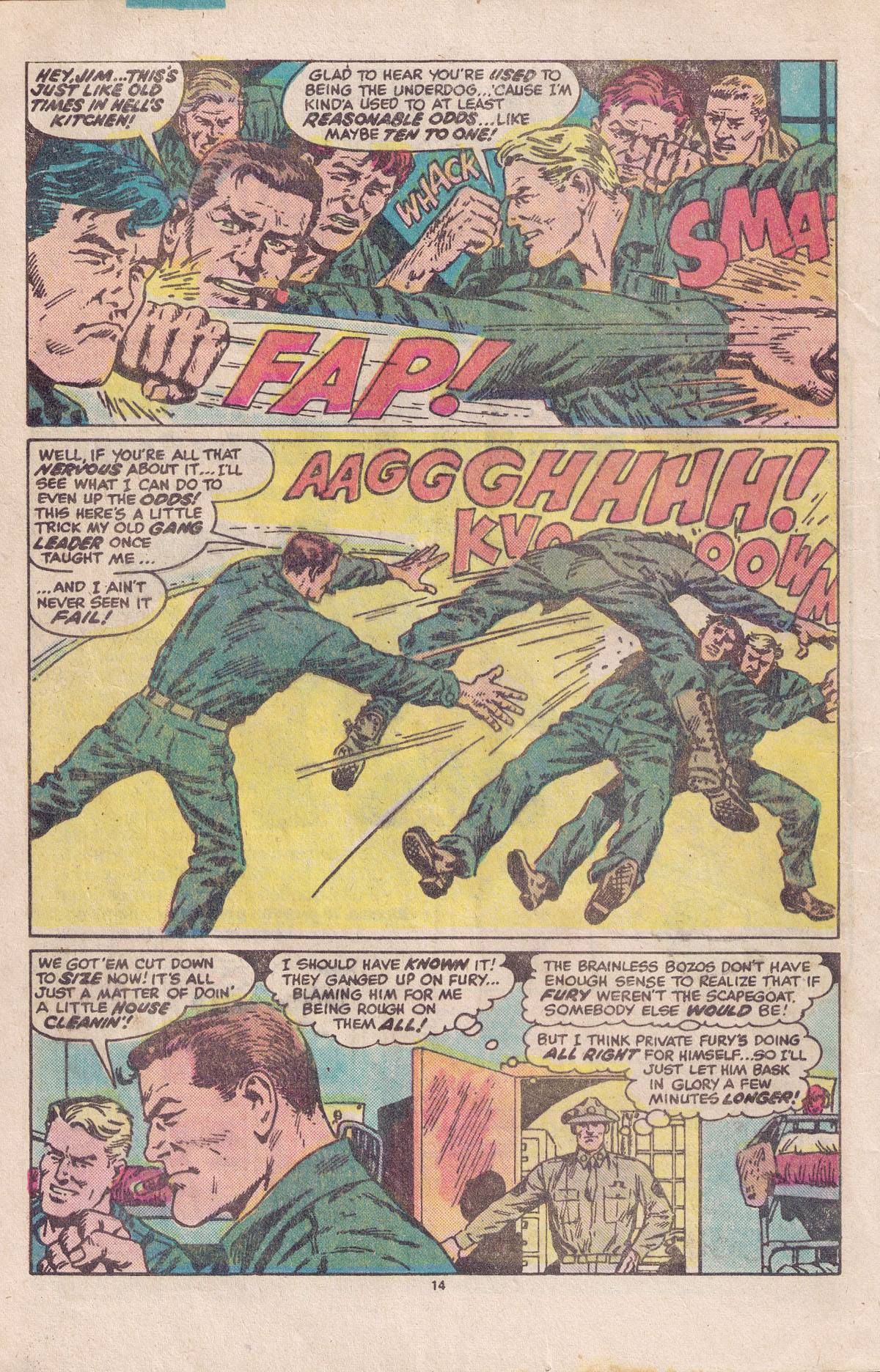 Read online Sgt. Fury comic -  Issue #158 - 16