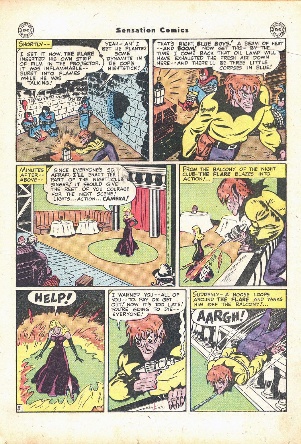 Read online Sensation (Mystery) Comics comic -  Issue #71 - 21