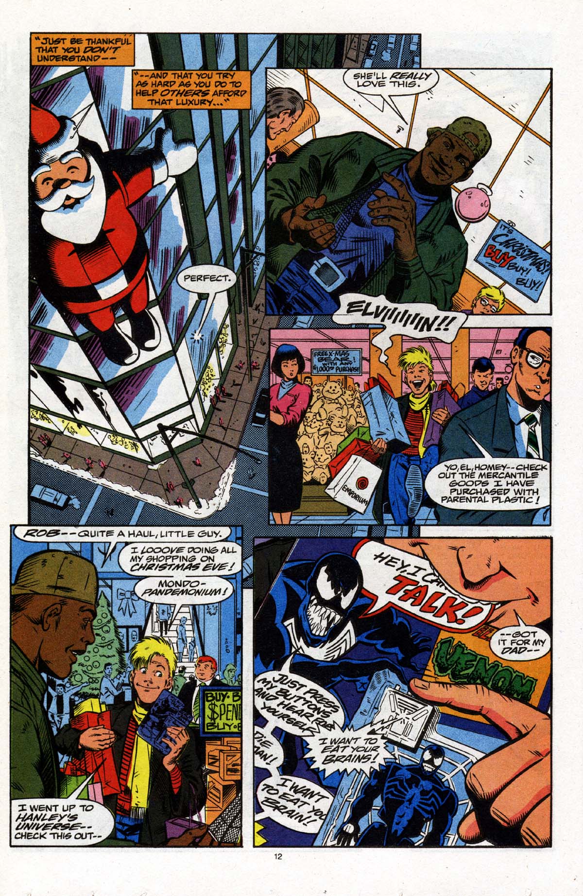 Read online Marvel Holiday Special (1991) comic -  Issue #1992 - 14