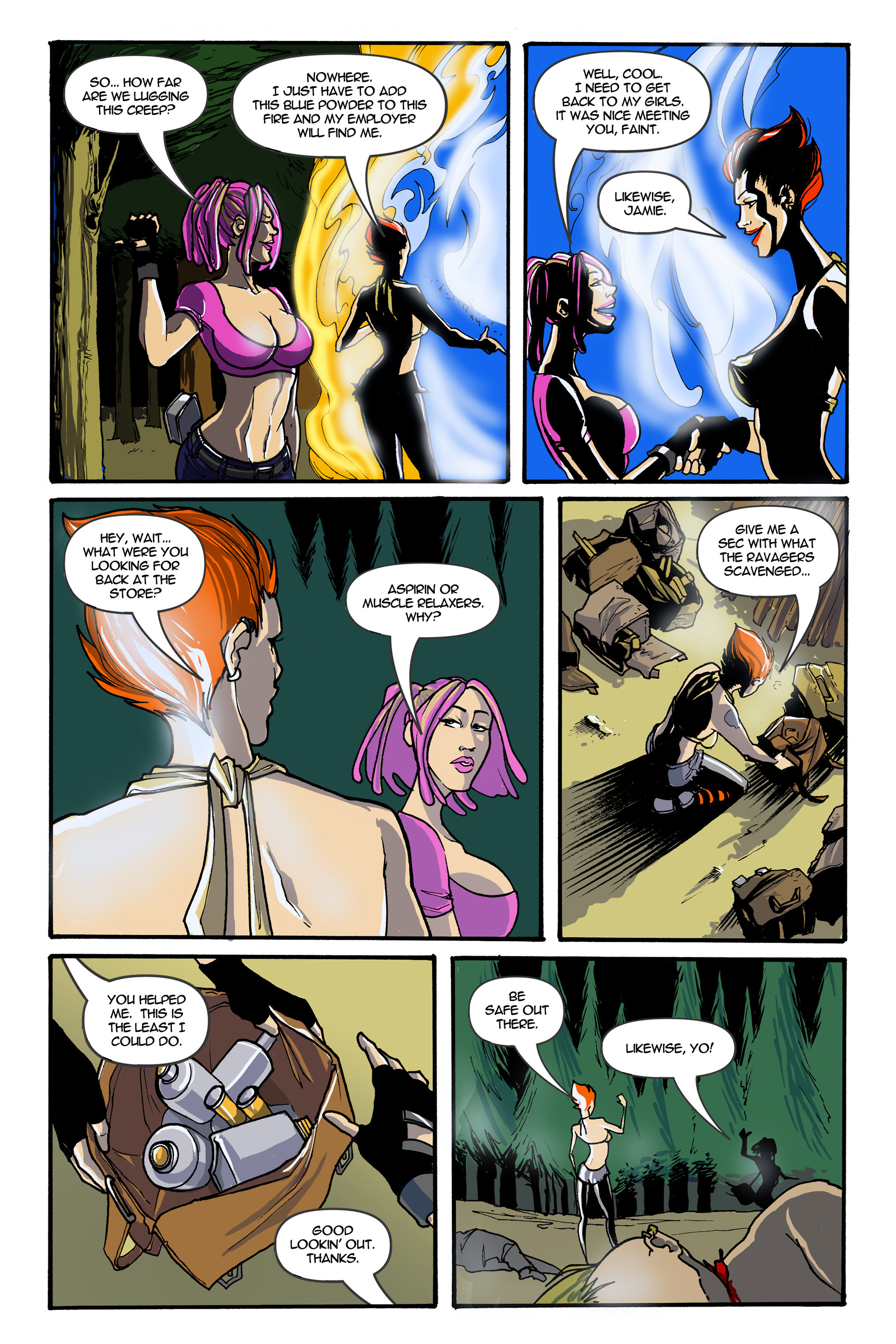 Read online Chaos Campus: Extra Credit comic -  Issue #6 - 24