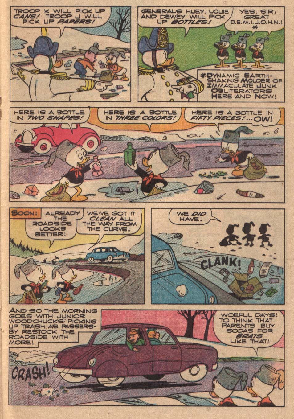 Read online Huey, Dewey, and Louie Junior Woodchucks comic -  Issue #10 - 21