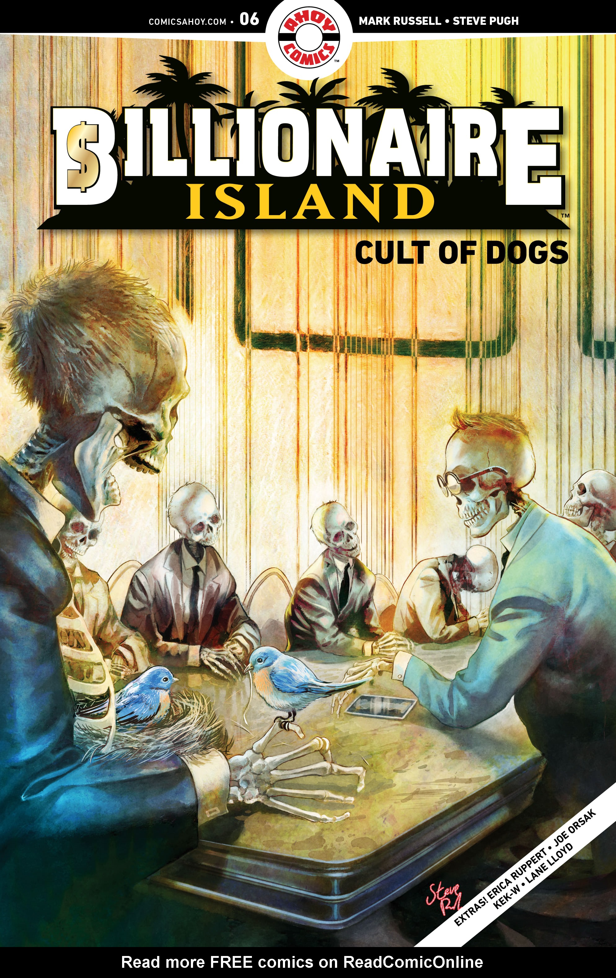 Read online Billionaire Island: Cult of Dogs comic -  Issue #6 - 1