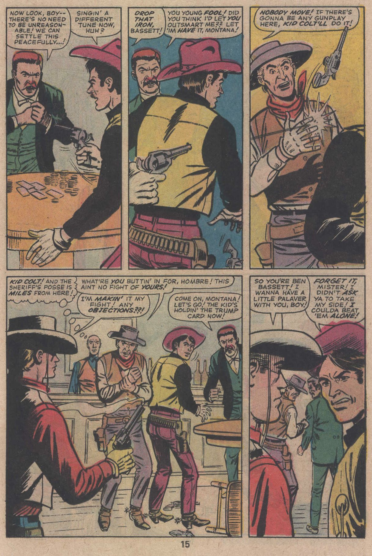 Read online Kid Colt Outlaw comic -  Issue #195 - 17