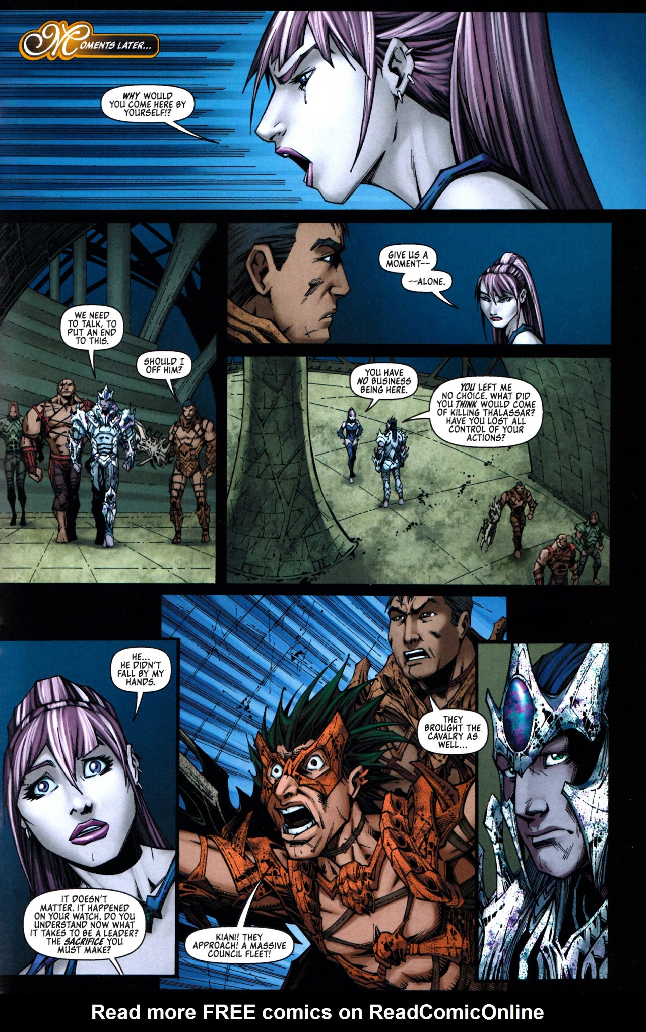 Read online Michael Turner's Fathom: Kiani comic -  Issue #3 - 23