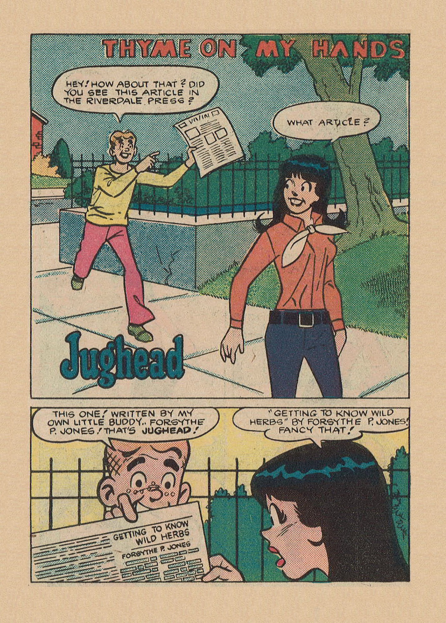 Read online Archie Digest Magazine comic -  Issue #78 - 111