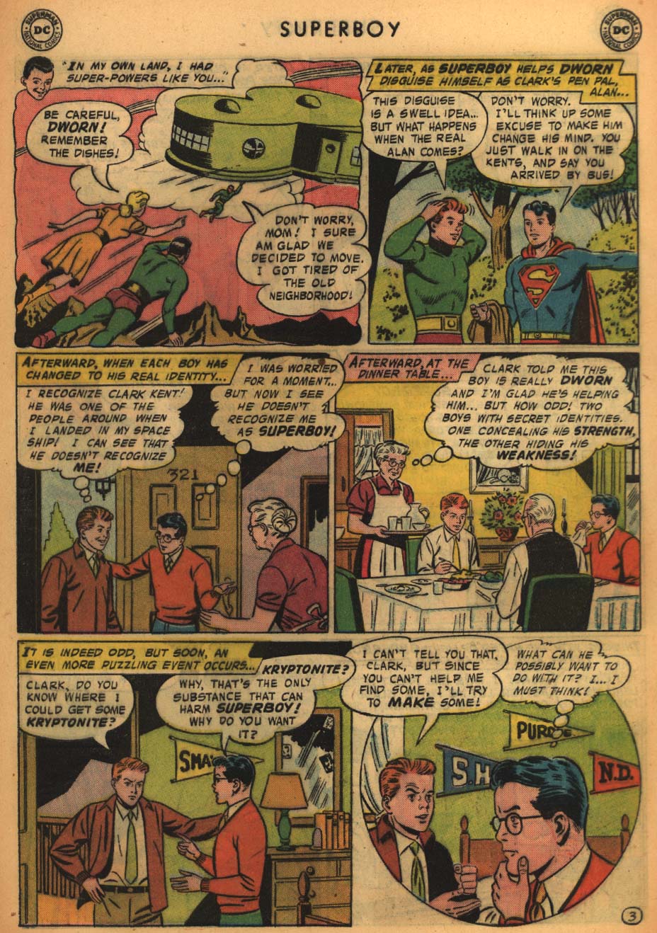 Read online Superboy (1949) comic -  Issue #65 - 4