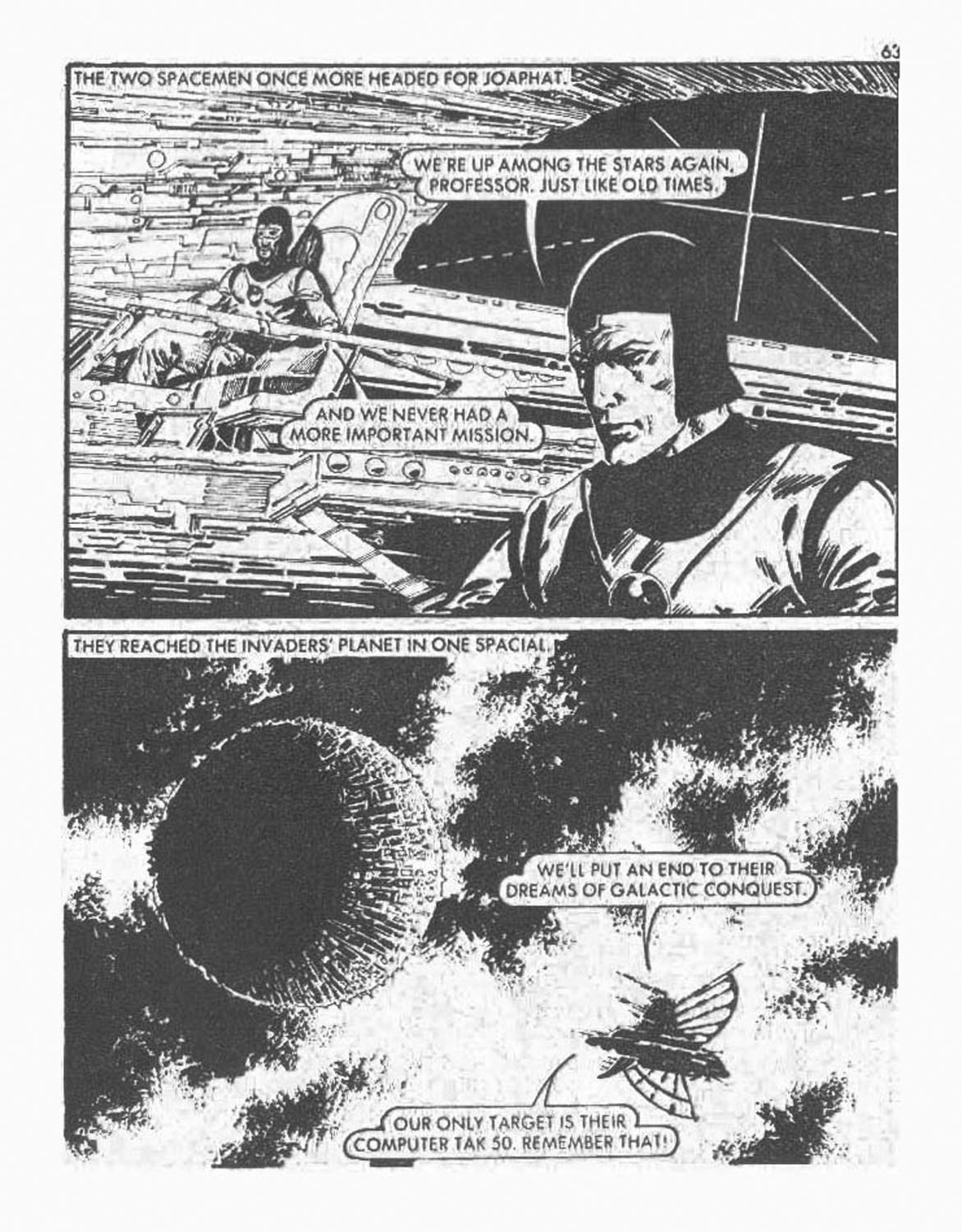 Read online Starblazer comic -  Issue #29 - 63