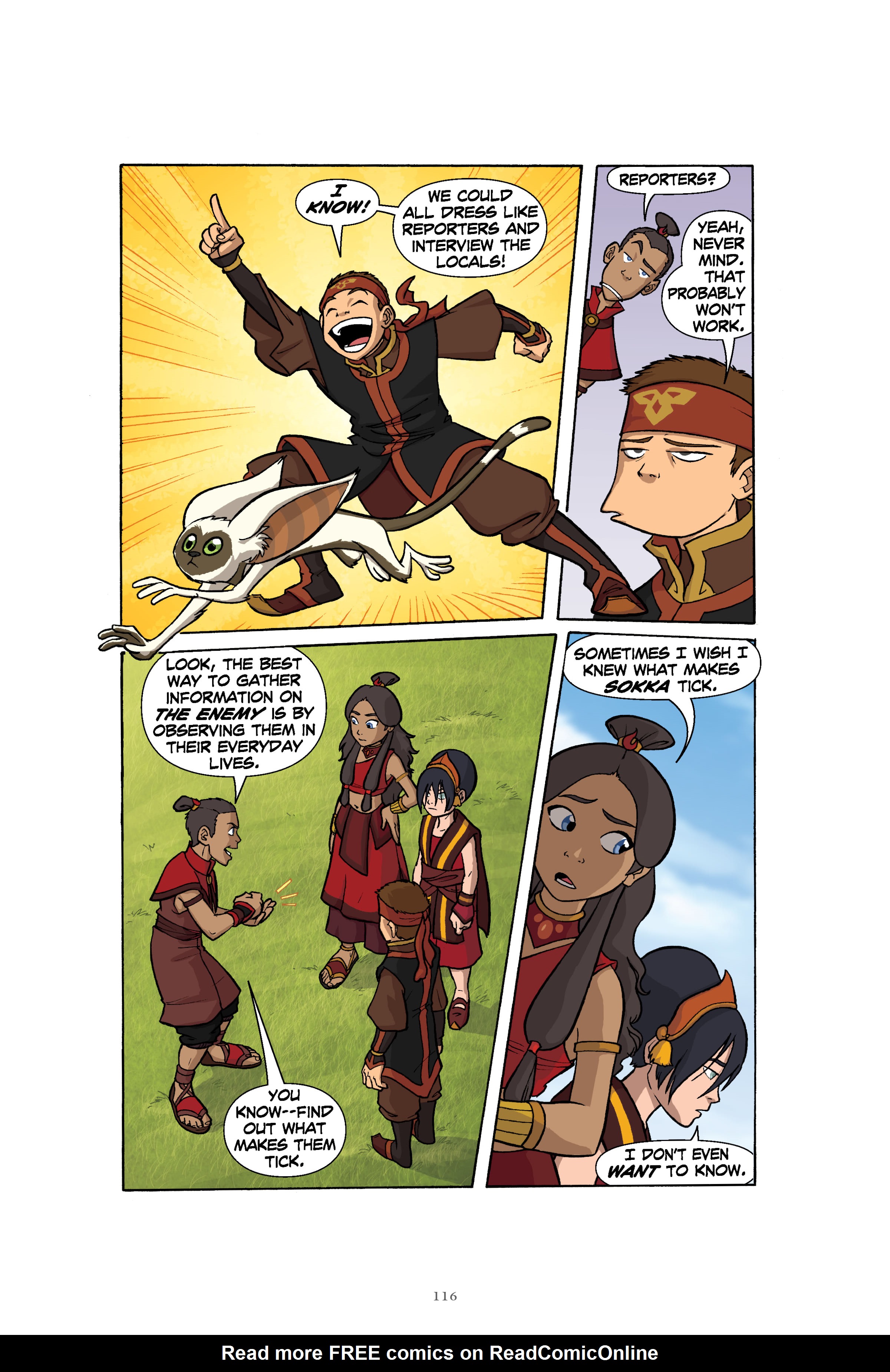 Read online Nickelodeon Avatar: The Last Airbender–The Lost Adventures & Team Avatar Tales Library Edition comic -  Issue # TPB (Part 2) - 17