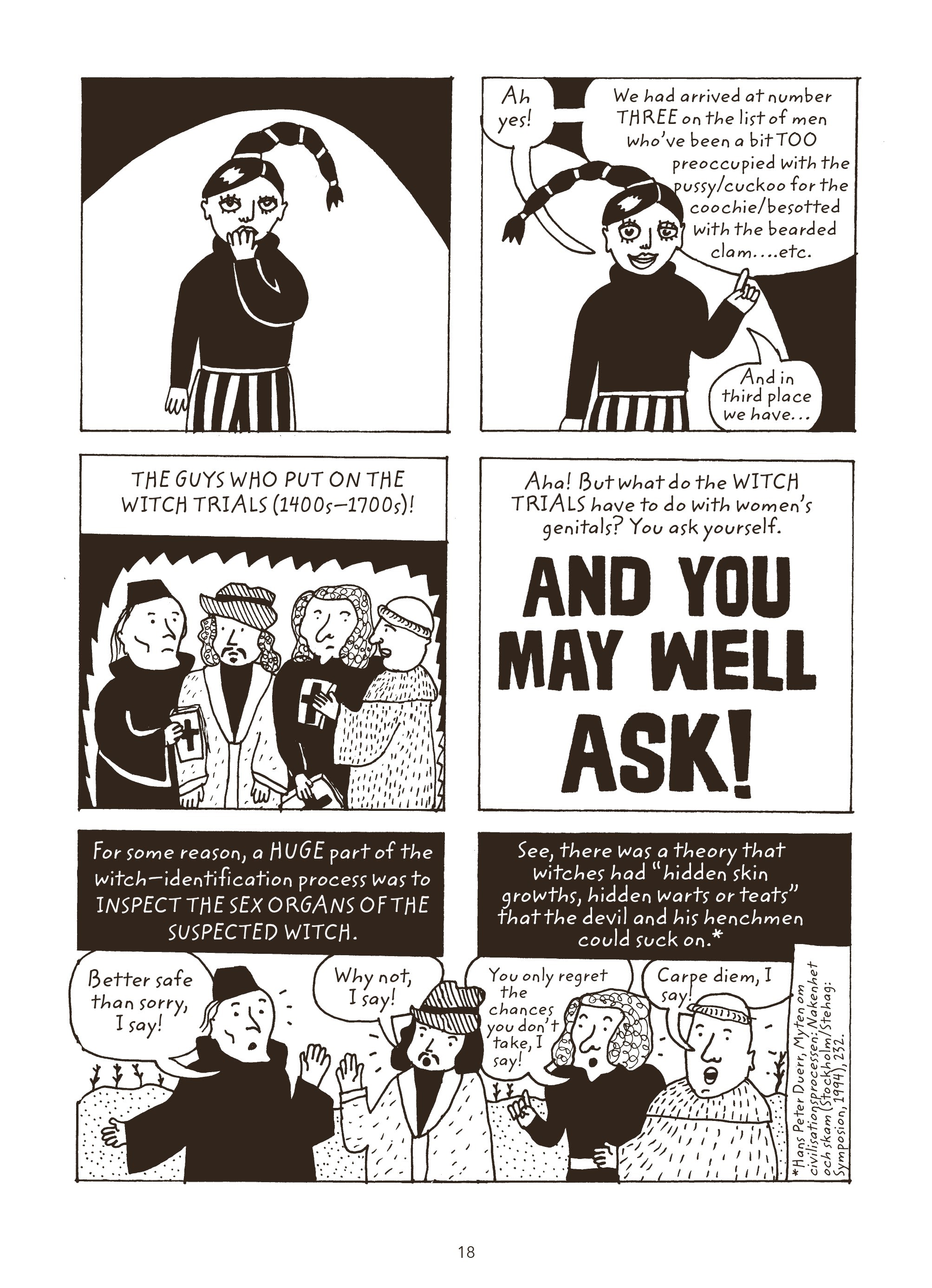 Read online Fruit of Knowledge: The Vulva Vs. The Patriarchy comic -  Issue # TPB - 18