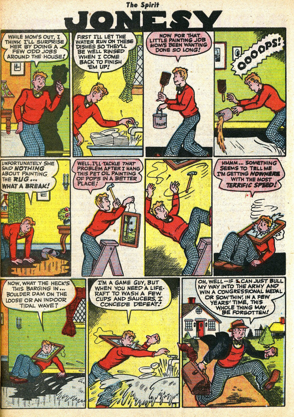 Read online The Spirit (1944) comic -  Issue #14 - 39