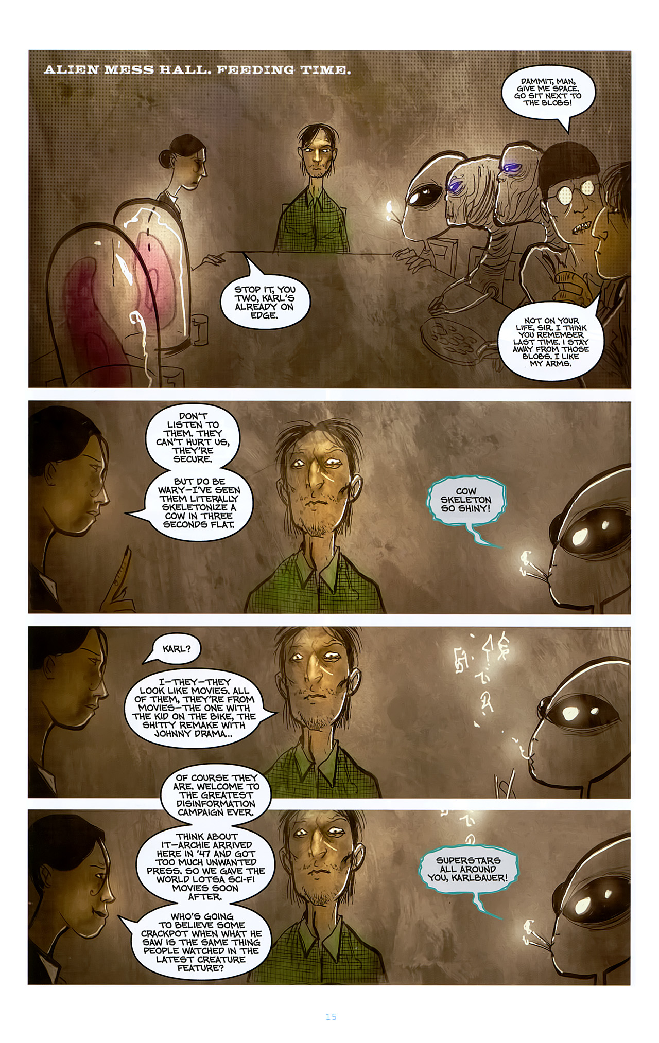Read online Groom Lake comic -  Issue #2 - 17