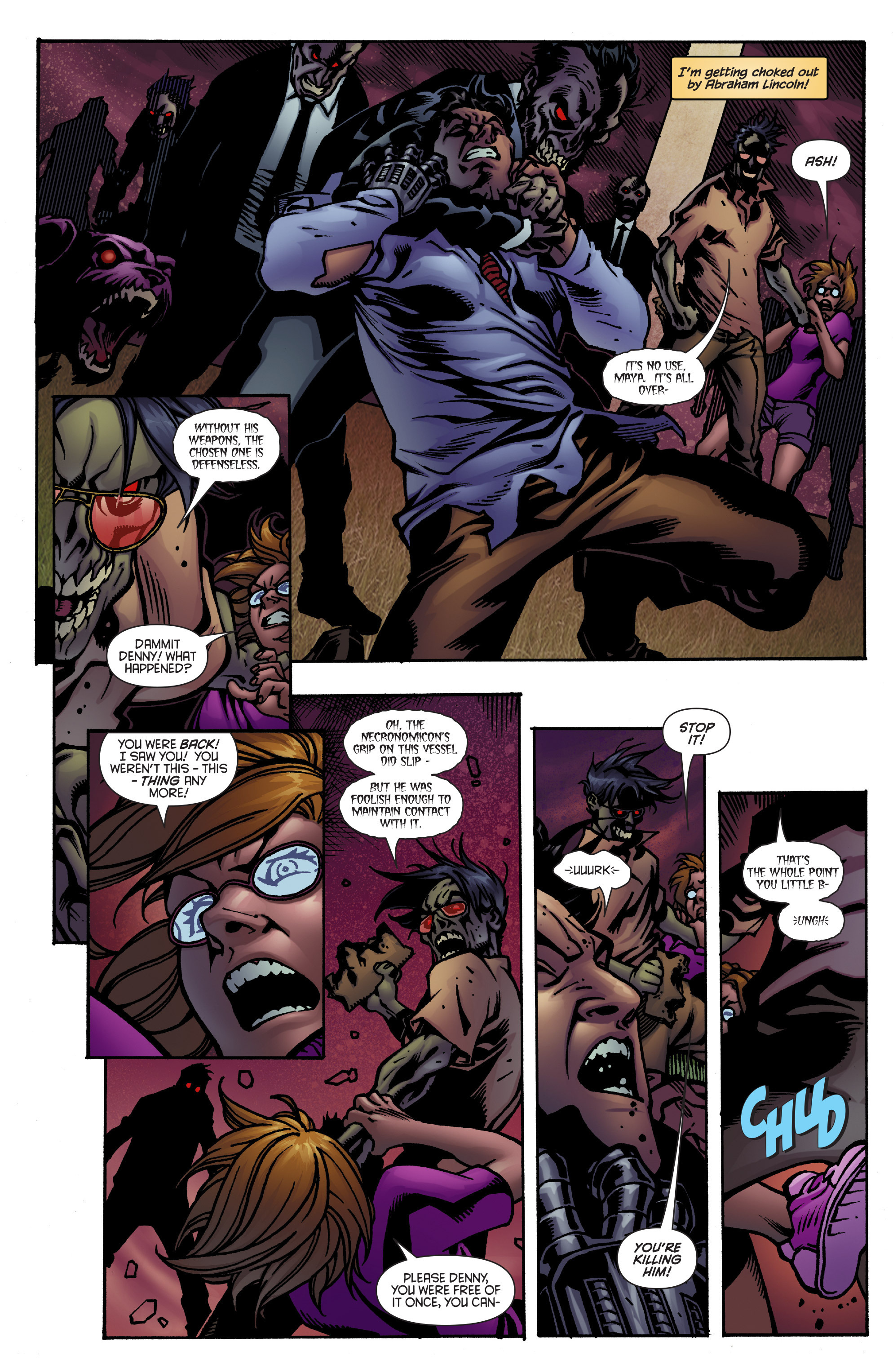 Read online Army of Darkness: Ash Saves Obama comic -  Issue #4 - 6