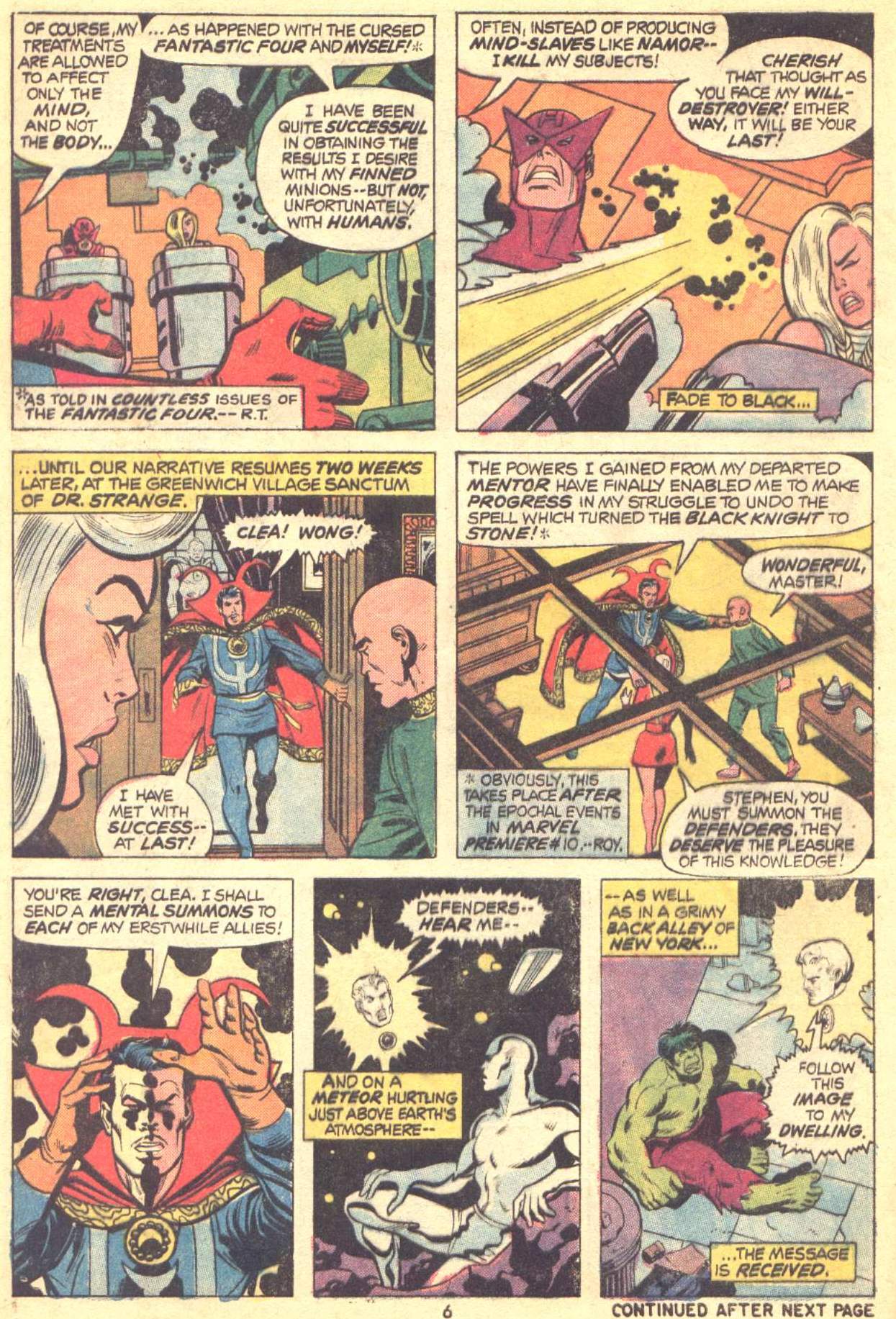 The Defenders (1972) Issue #8 #9 - English 6