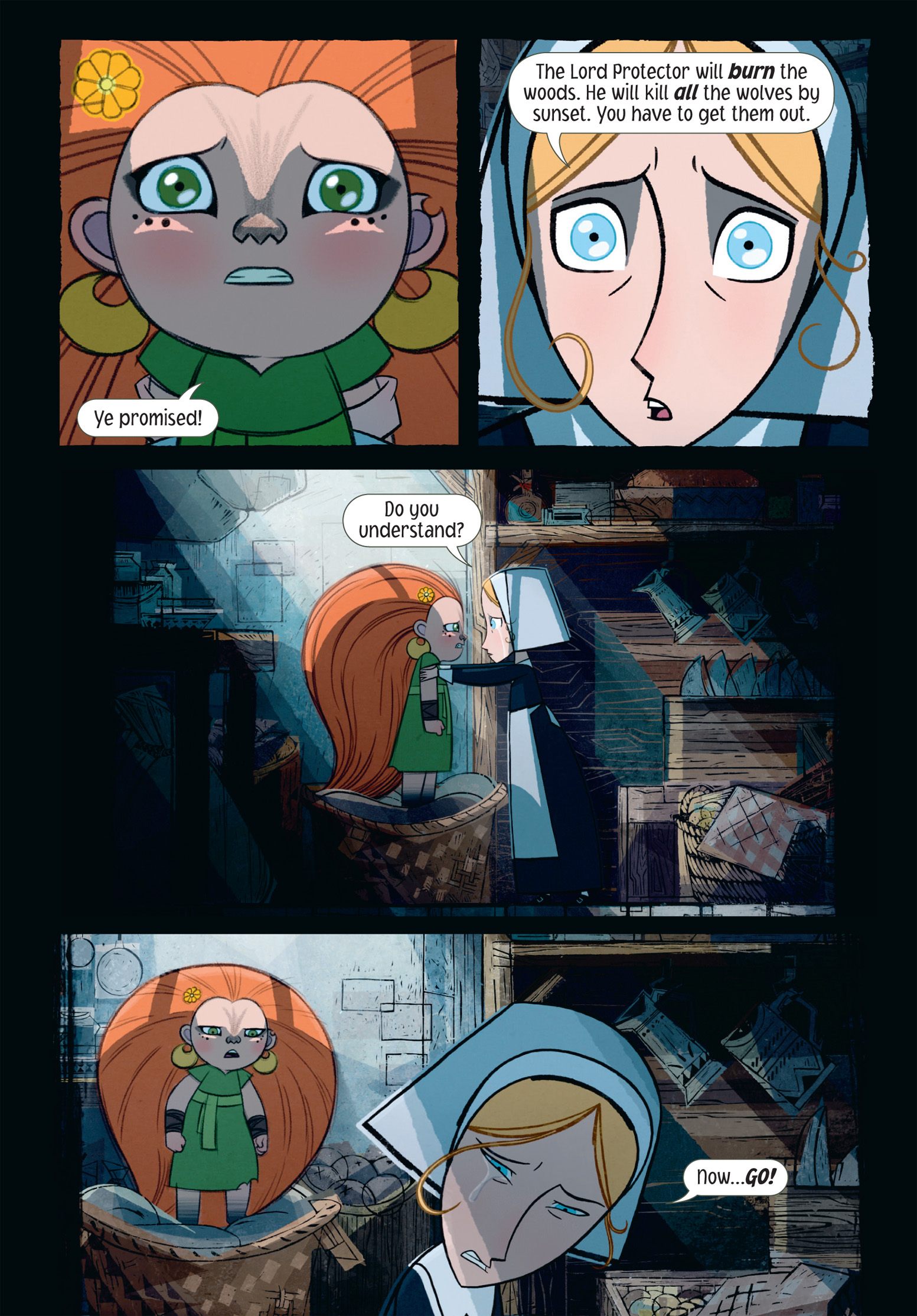 Read online Wolfwalkers: The Graphic Novel comic -  Issue # TPB (Part 2) - 86