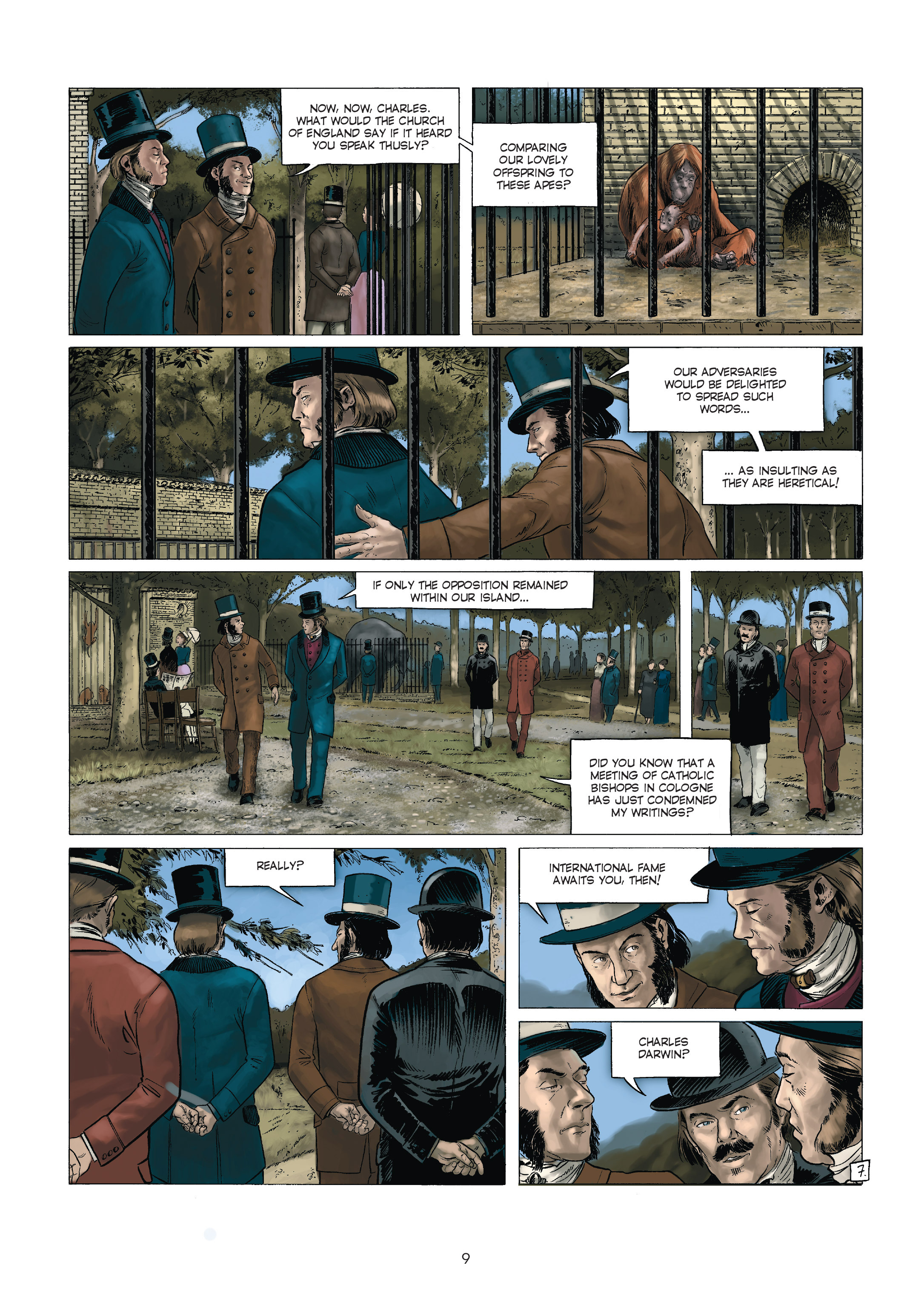Read online Darwin's Diaries comic -  Issue #1 - 9