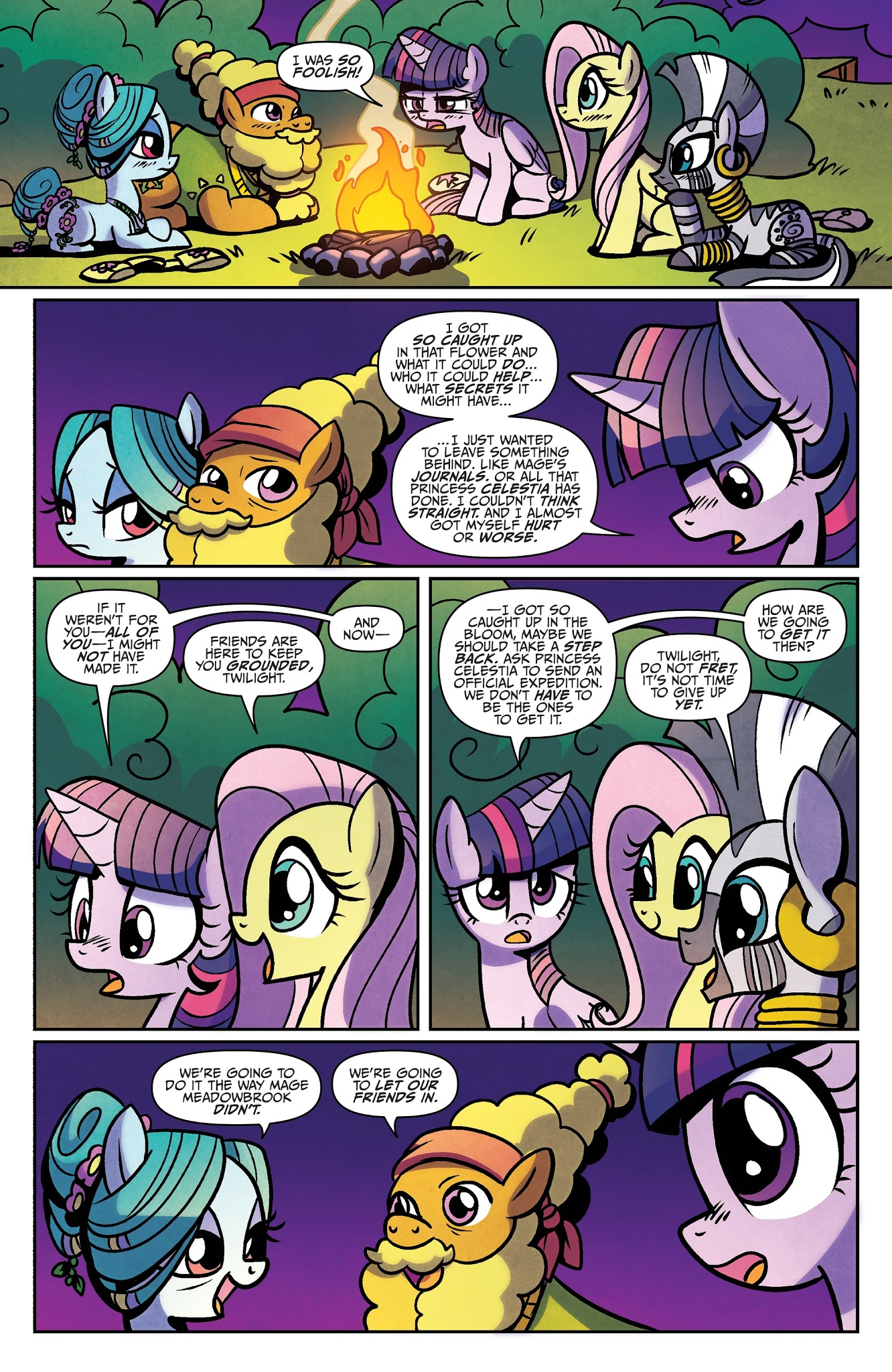 Read online My Little Pony: Friendship is Magic comic -  Issue #58 - 17