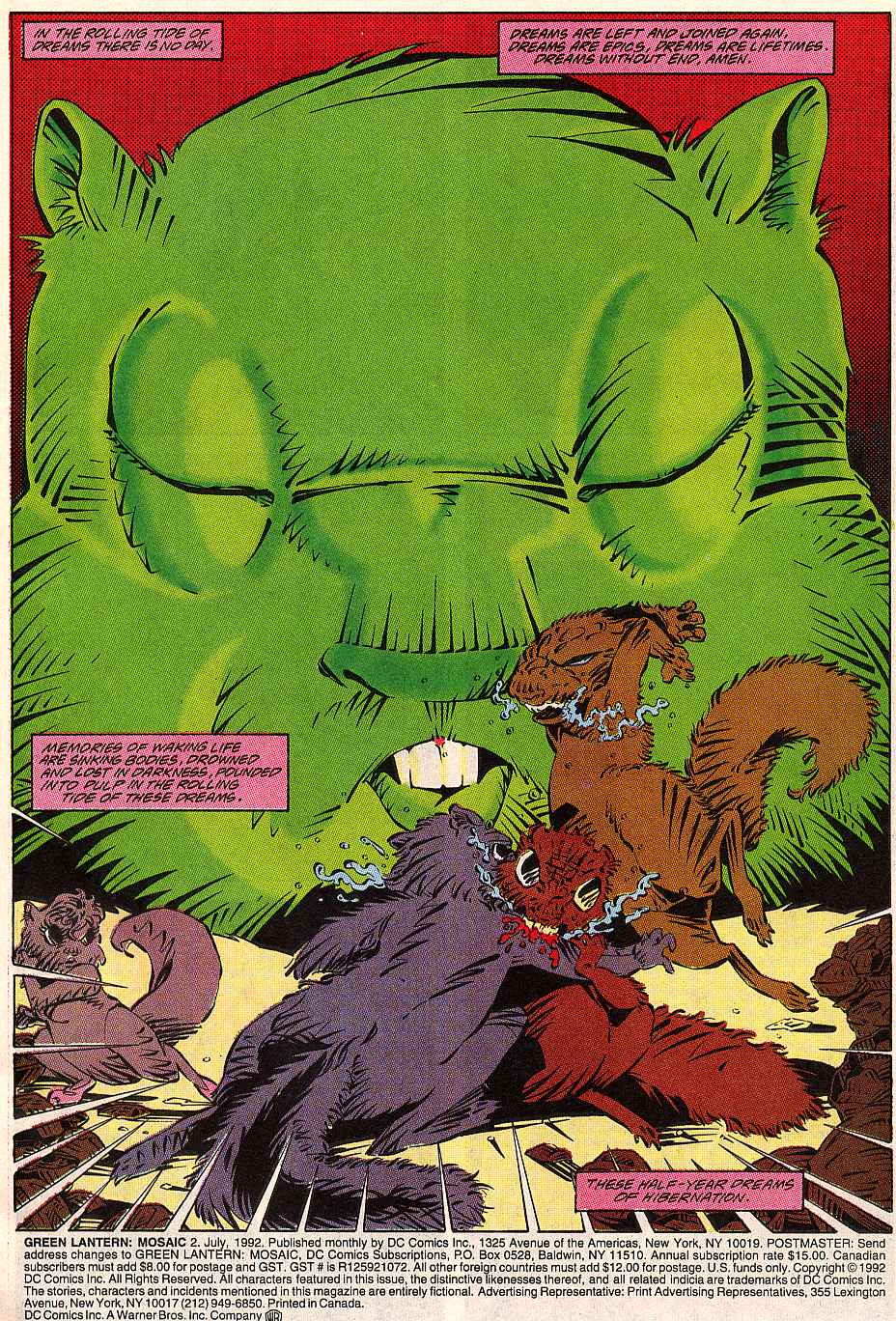 Read online Green Lantern: Mosaic comic -  Issue #2 - 2