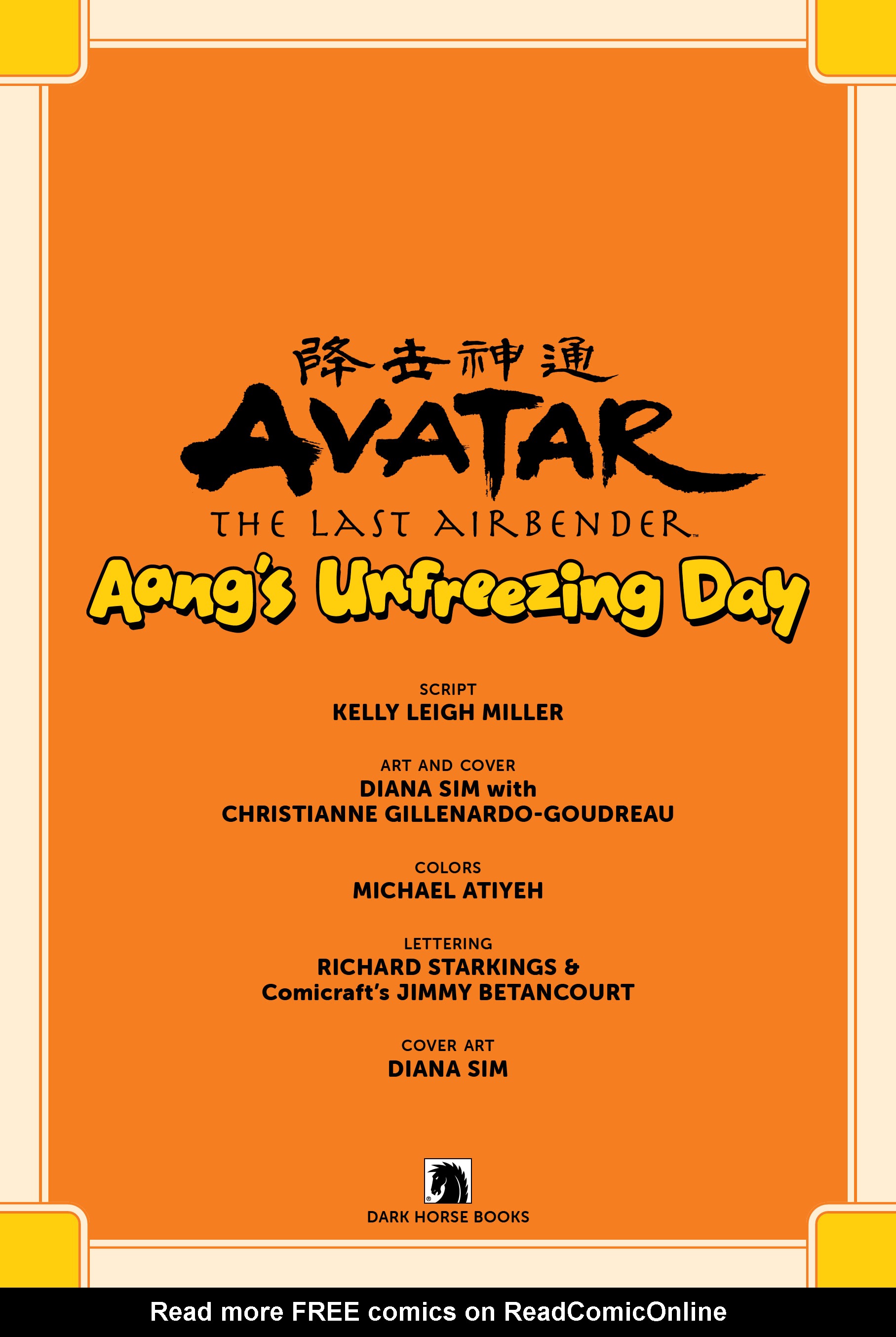 Read online Avatar: The Last Airbender Chibis - Aang's Unfreezing Day comic -  Issue # Full - 5