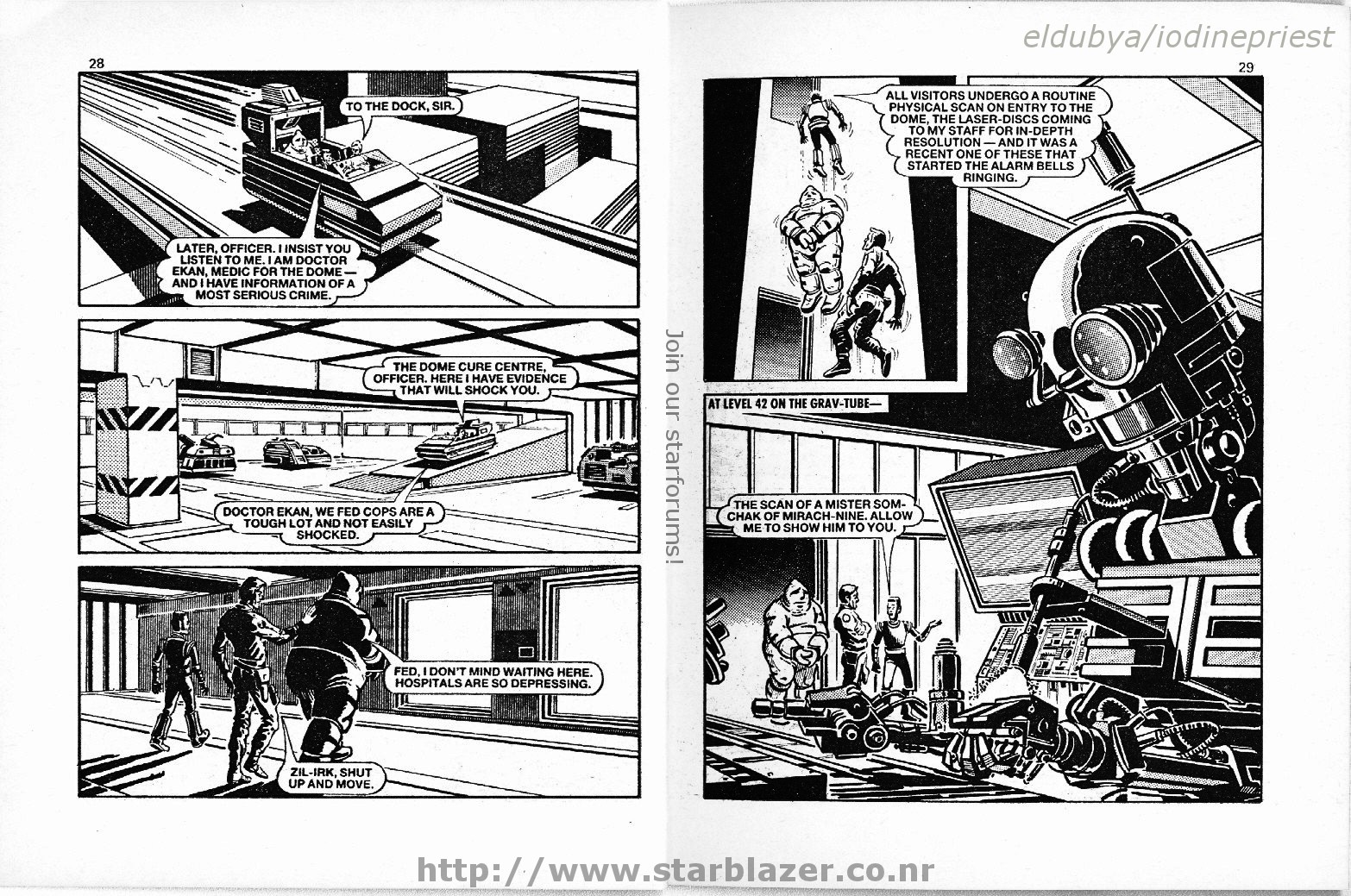 Read online Starblazer comic -  Issue #184 - 16