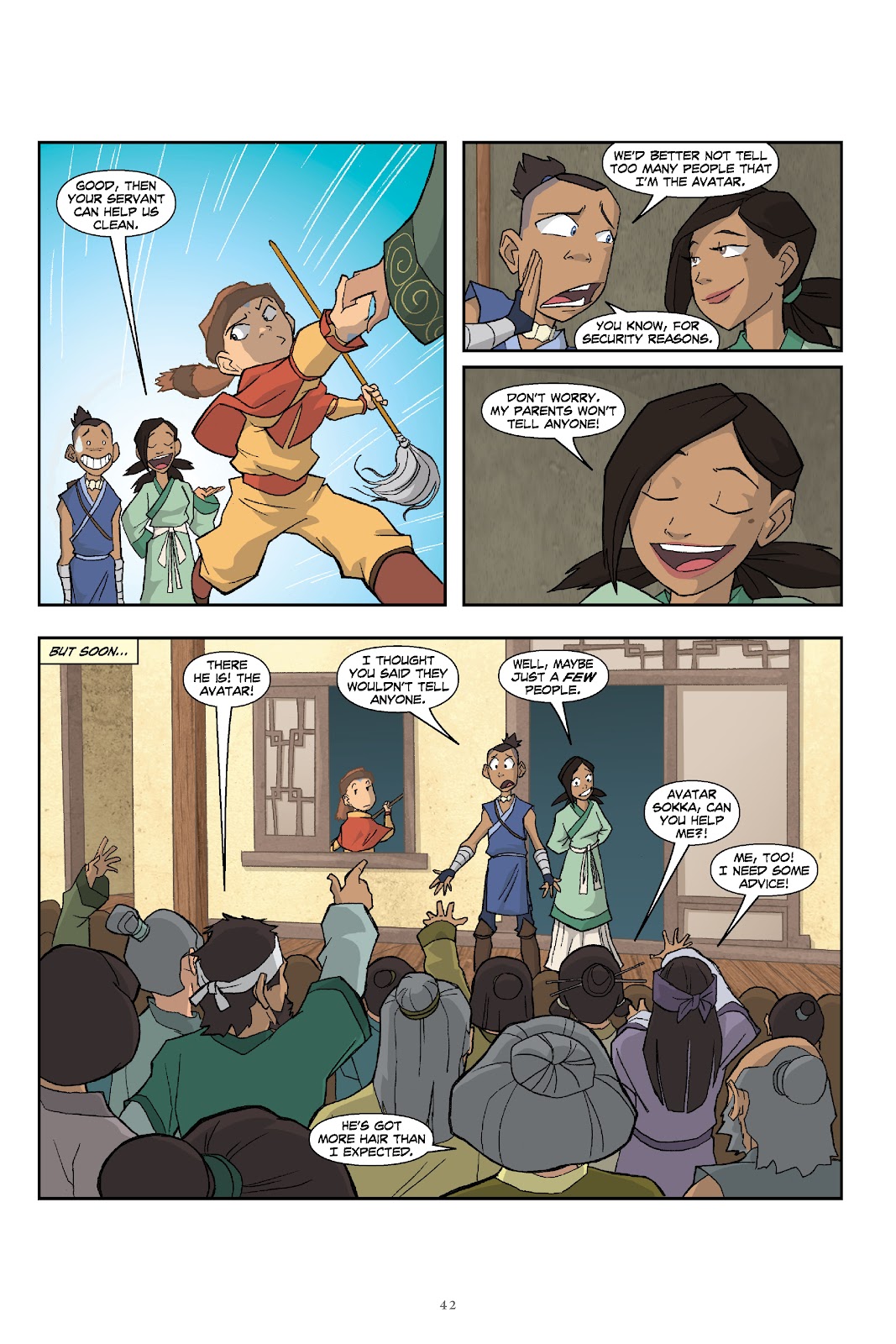 Nickelodeon Avatar: The Last Airbender–The Lost Adventures & Team Avatar Tales Library Edition issue TPB (Part 1) - Page 43