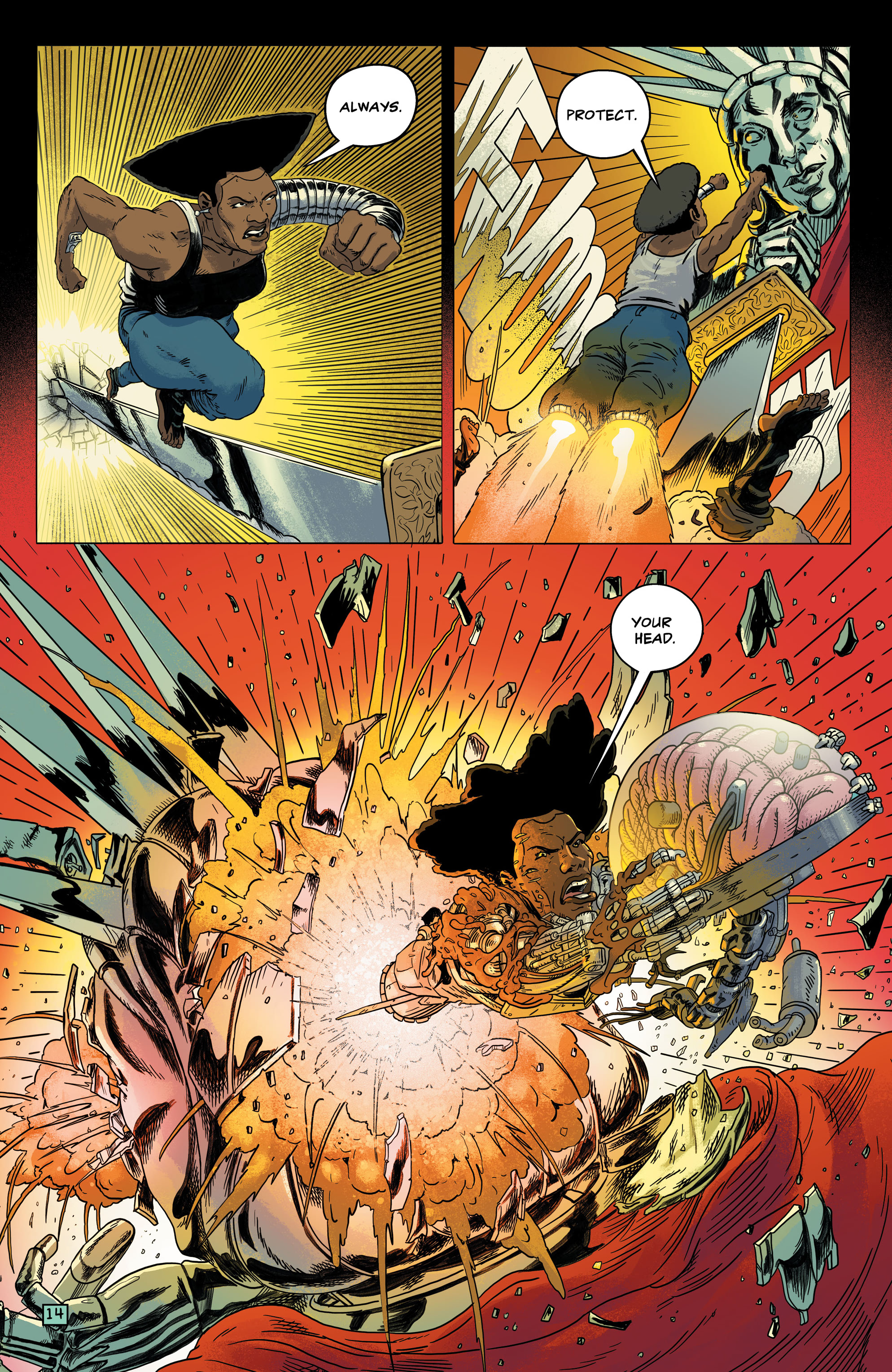 Read online Justice Warriors comic -  Issue #6 - 15