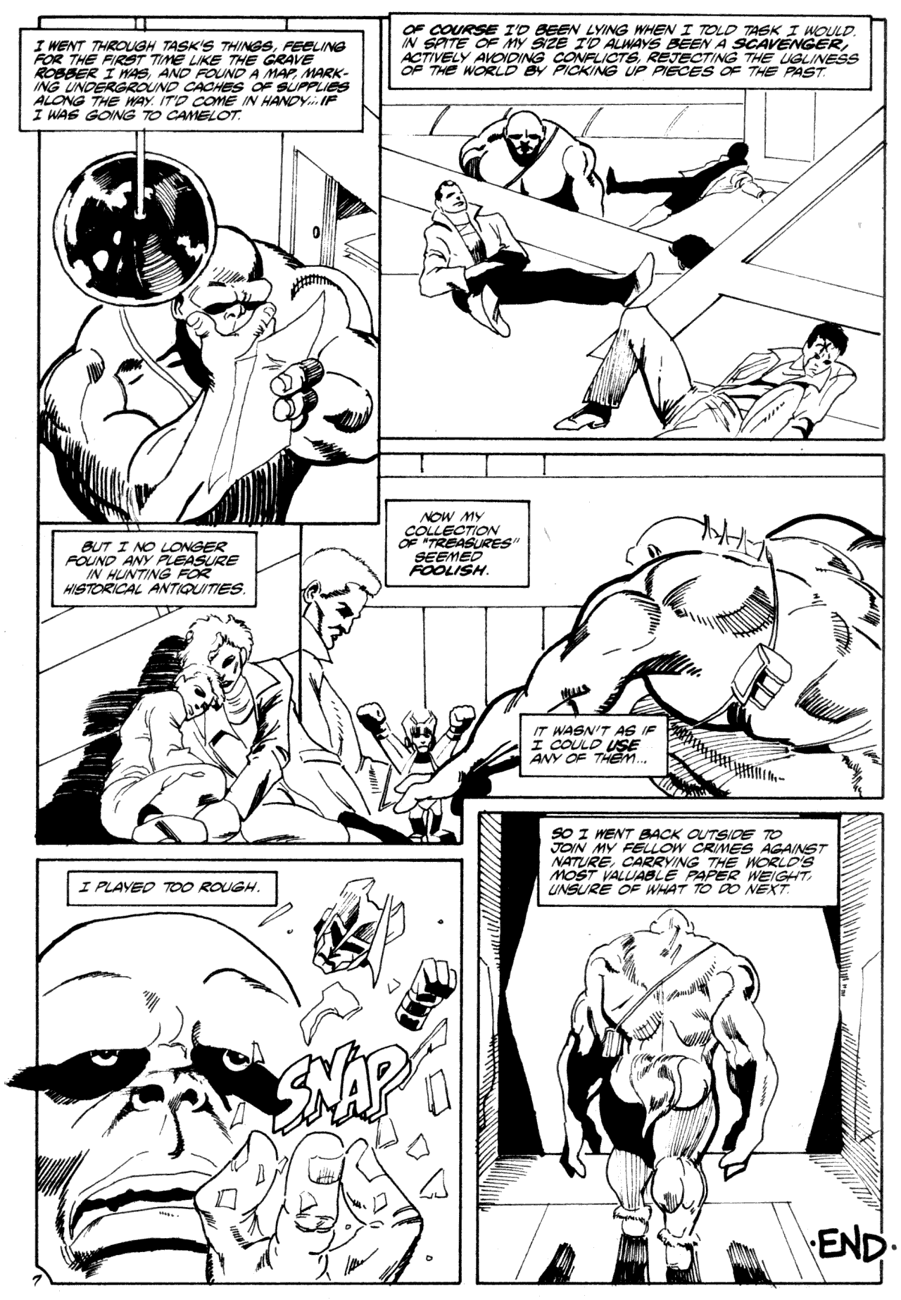 Read online Shattered Earth comic -  Issue #5 - 19