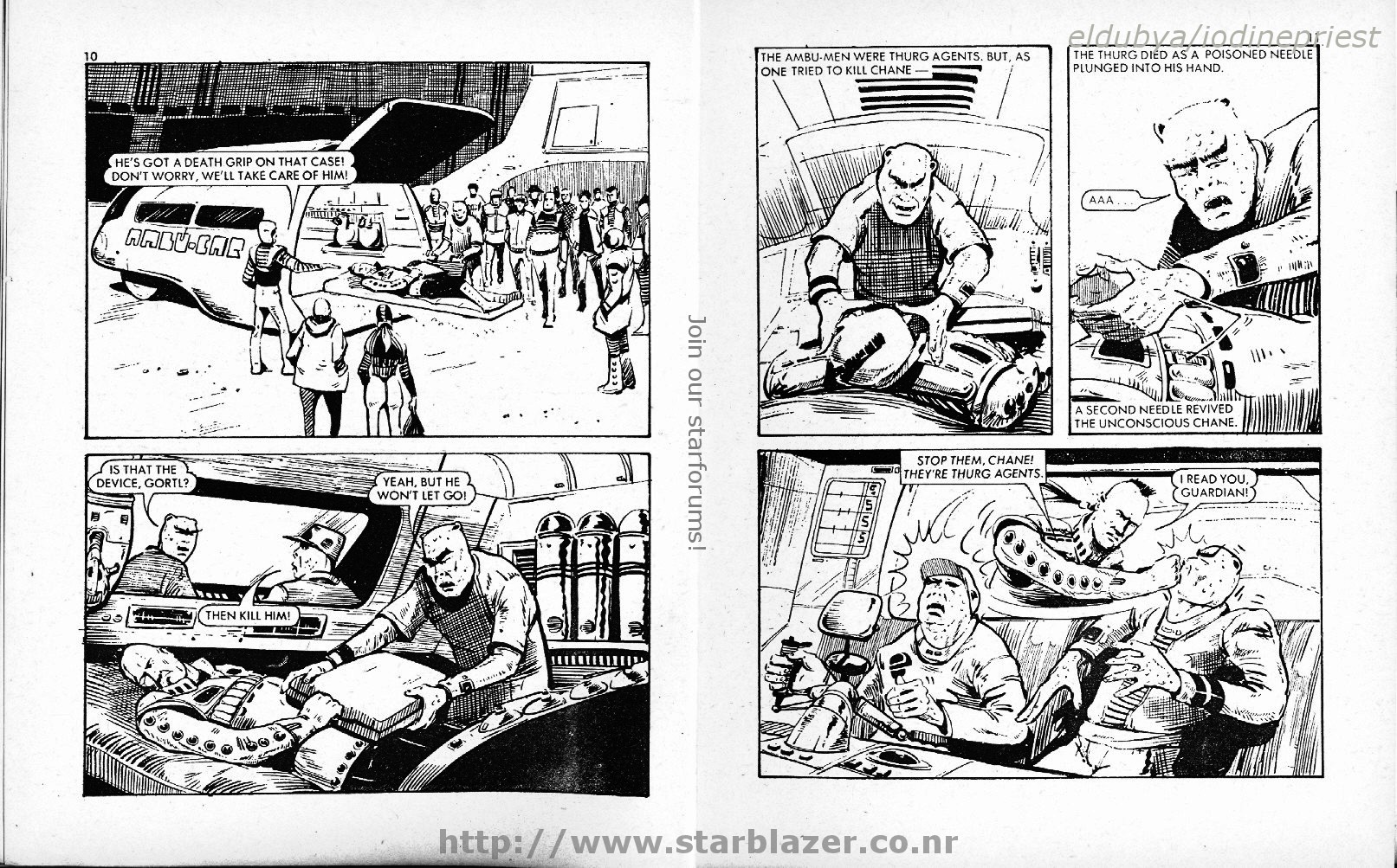 Read online Starblazer comic -  Issue #136 - 7