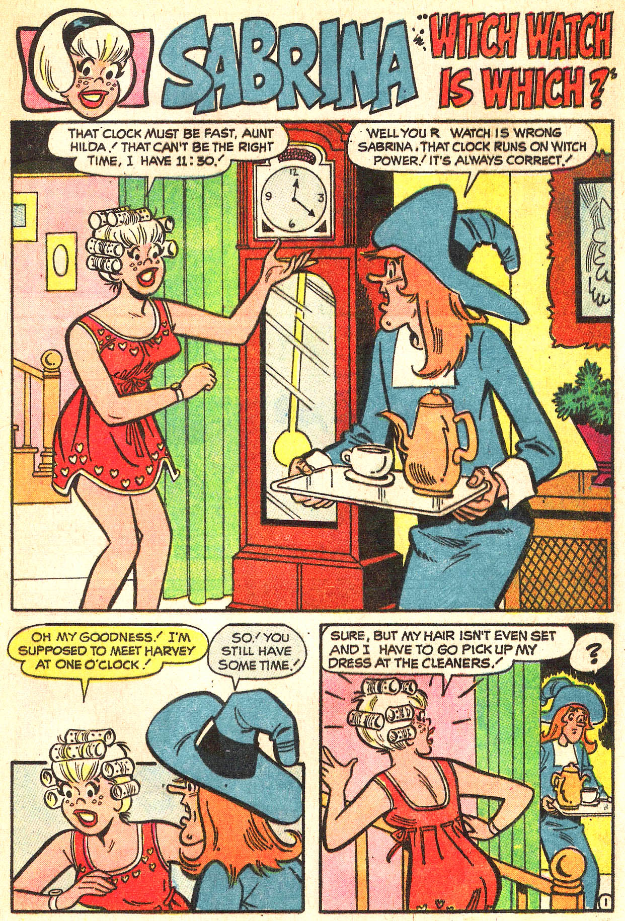 Read online Sabrina The Teenage Witch (1971) comic -  Issue #6 - 13