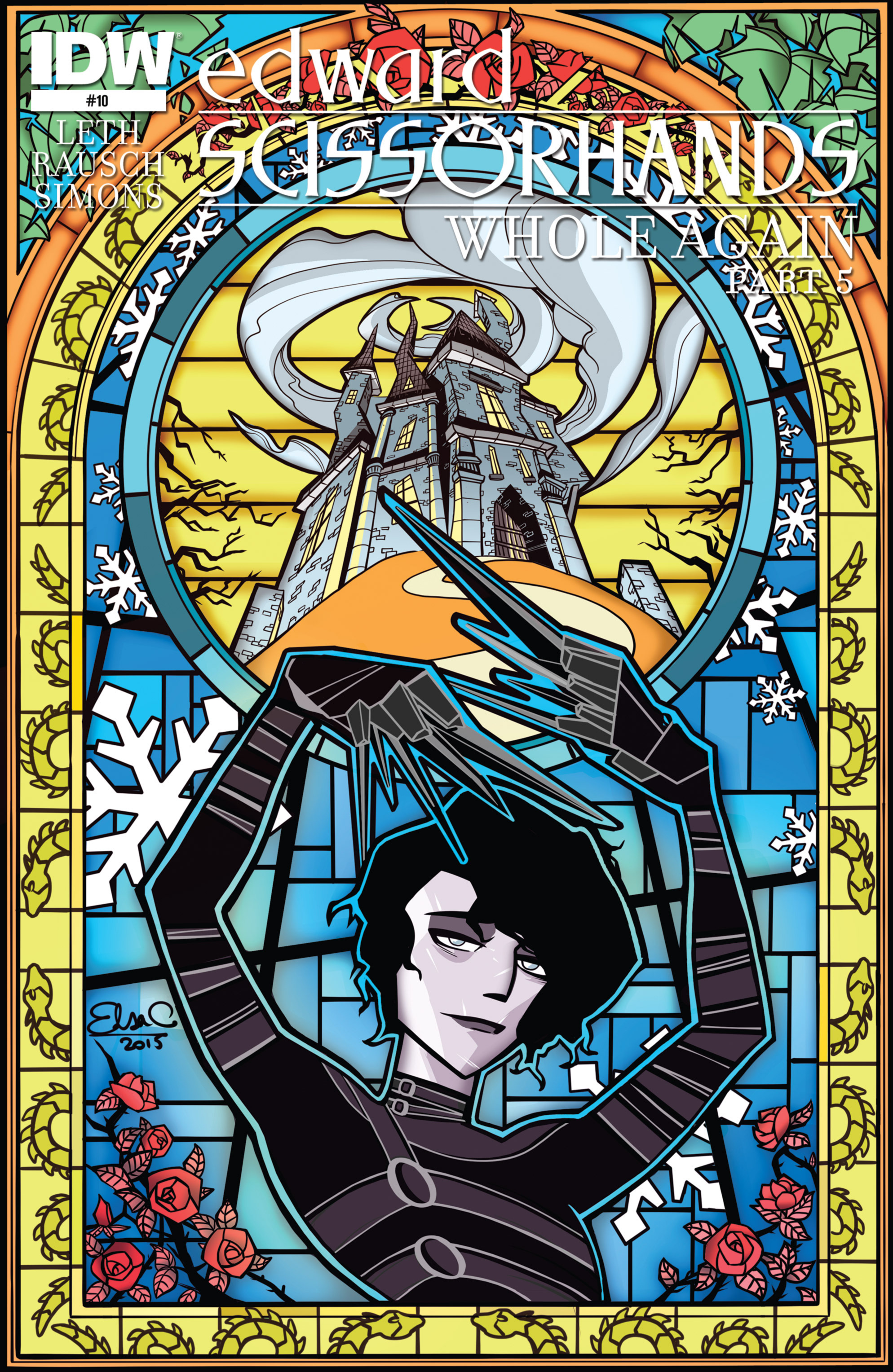 Read online Edward Scissorhands comic -  Issue #10 - 1