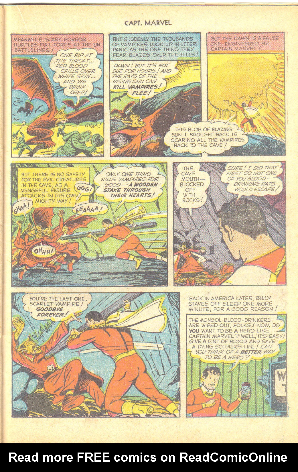 Read online Captain Marvel Adventures comic -  Issue #140 - 23