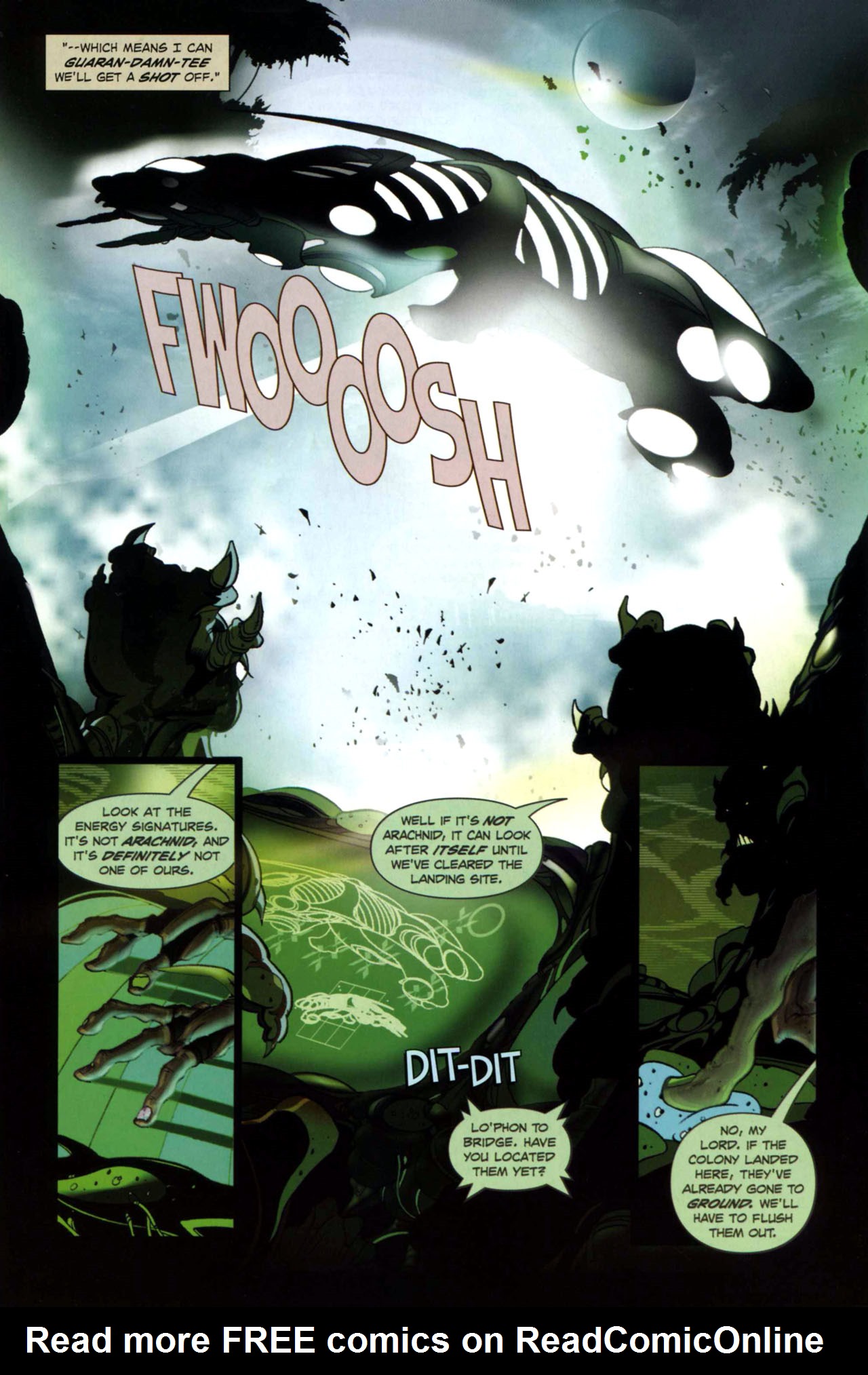 Read online Starship Troopers (2007) comic -  Issue #5 - 10