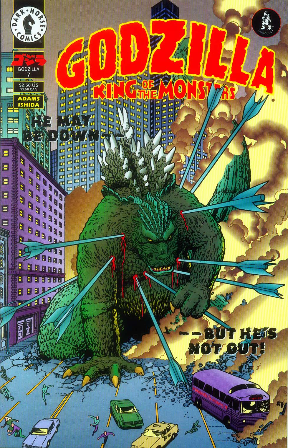 Read online Godzilla (1995) comic -  Issue #7 - 2