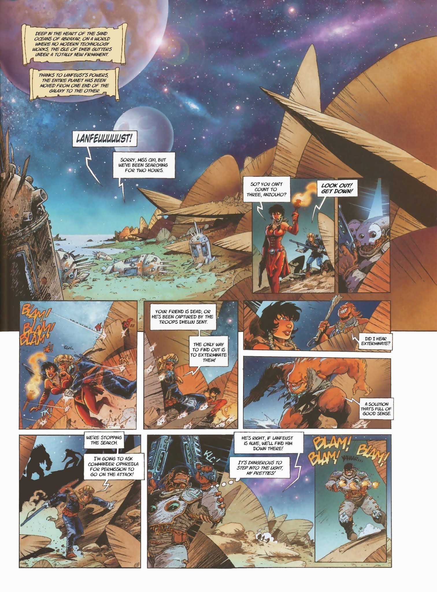 Read online Lanfeust Of The Stars comic -  Issue #4 - 5