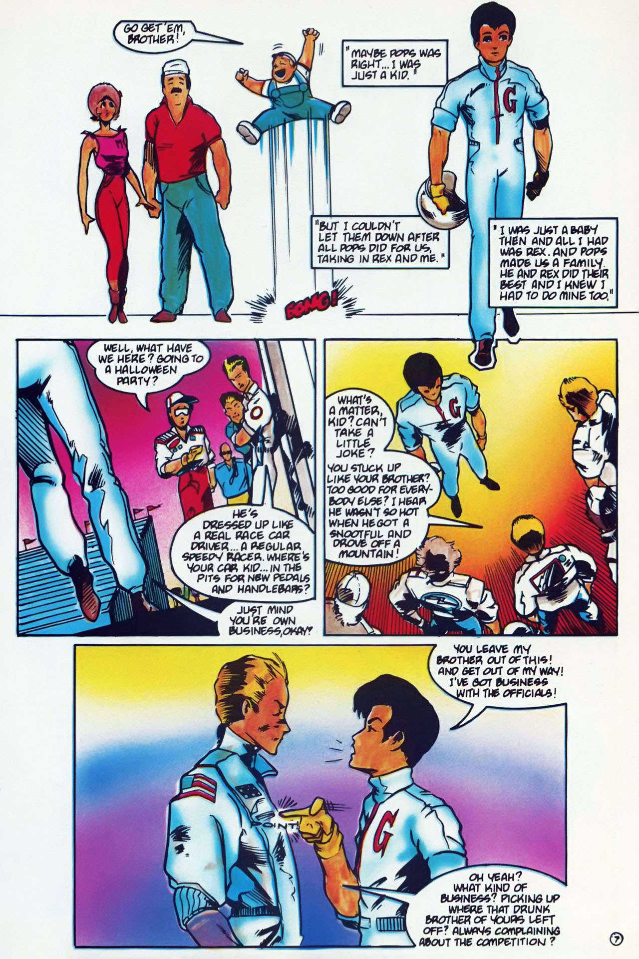 Read online Speed Racer (1987) comic -  Issue #1 - 9