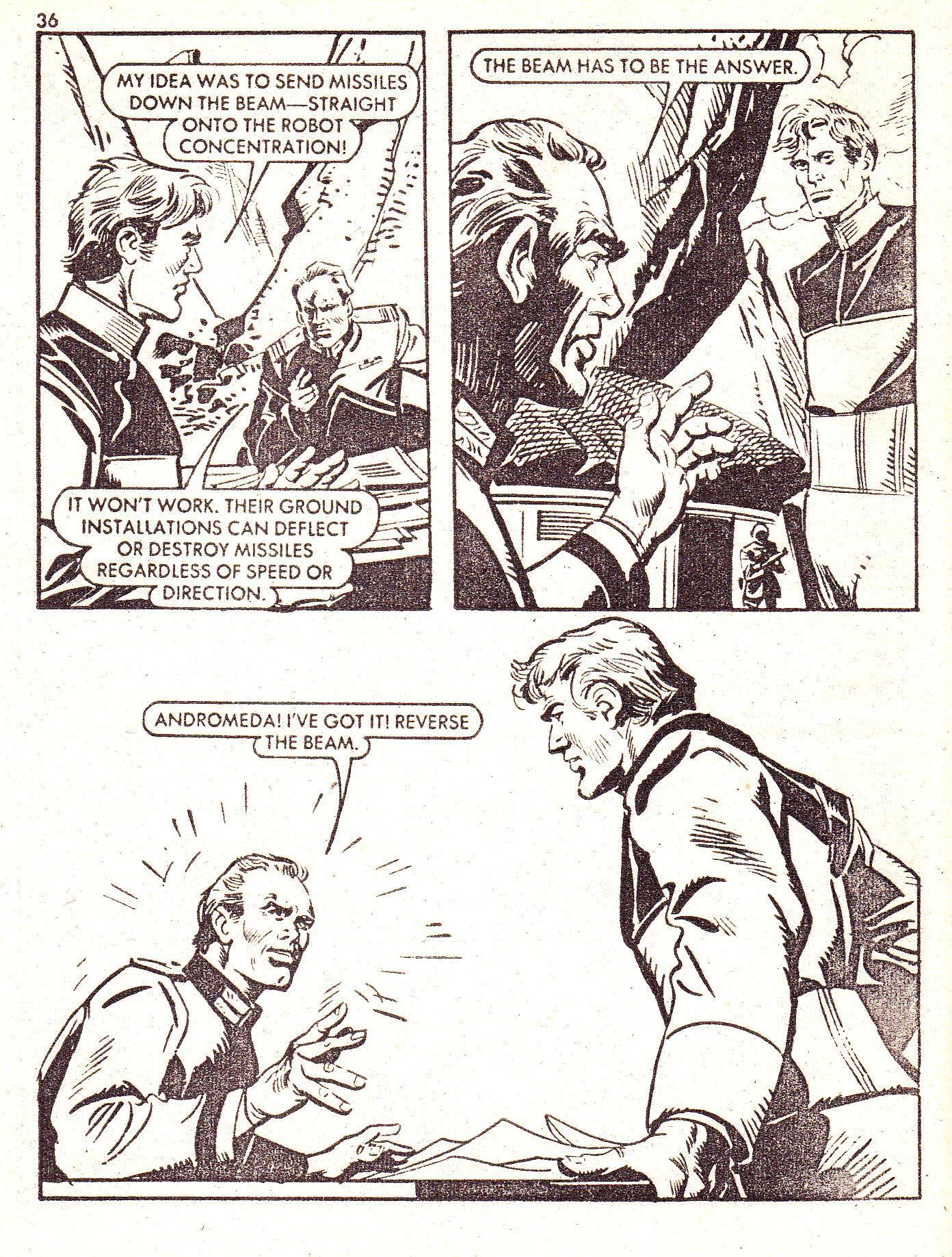 Read online Starblazer comic -  Issue #72 - 36
